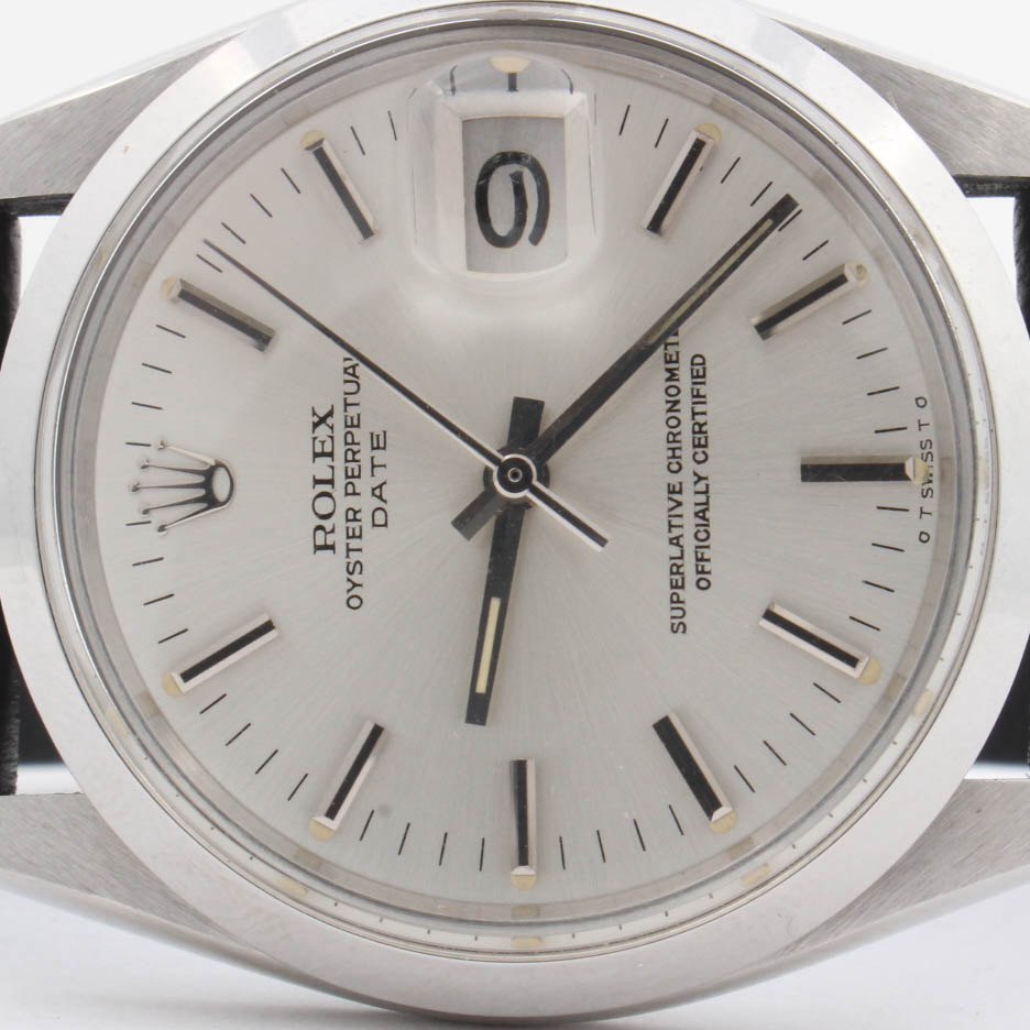 Vintage Circa 1972 Rolex Perpetual Date Stainless Steel Watch