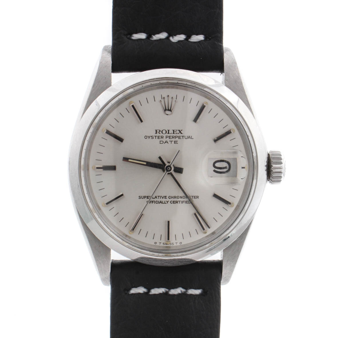 Vintage Circa 1972 Rolex Perpetual Date Stainless Steel Watch