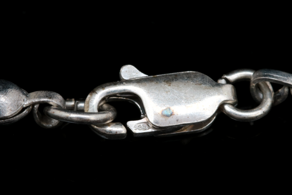 Sterling Silver and Labradorite Bead Necklace