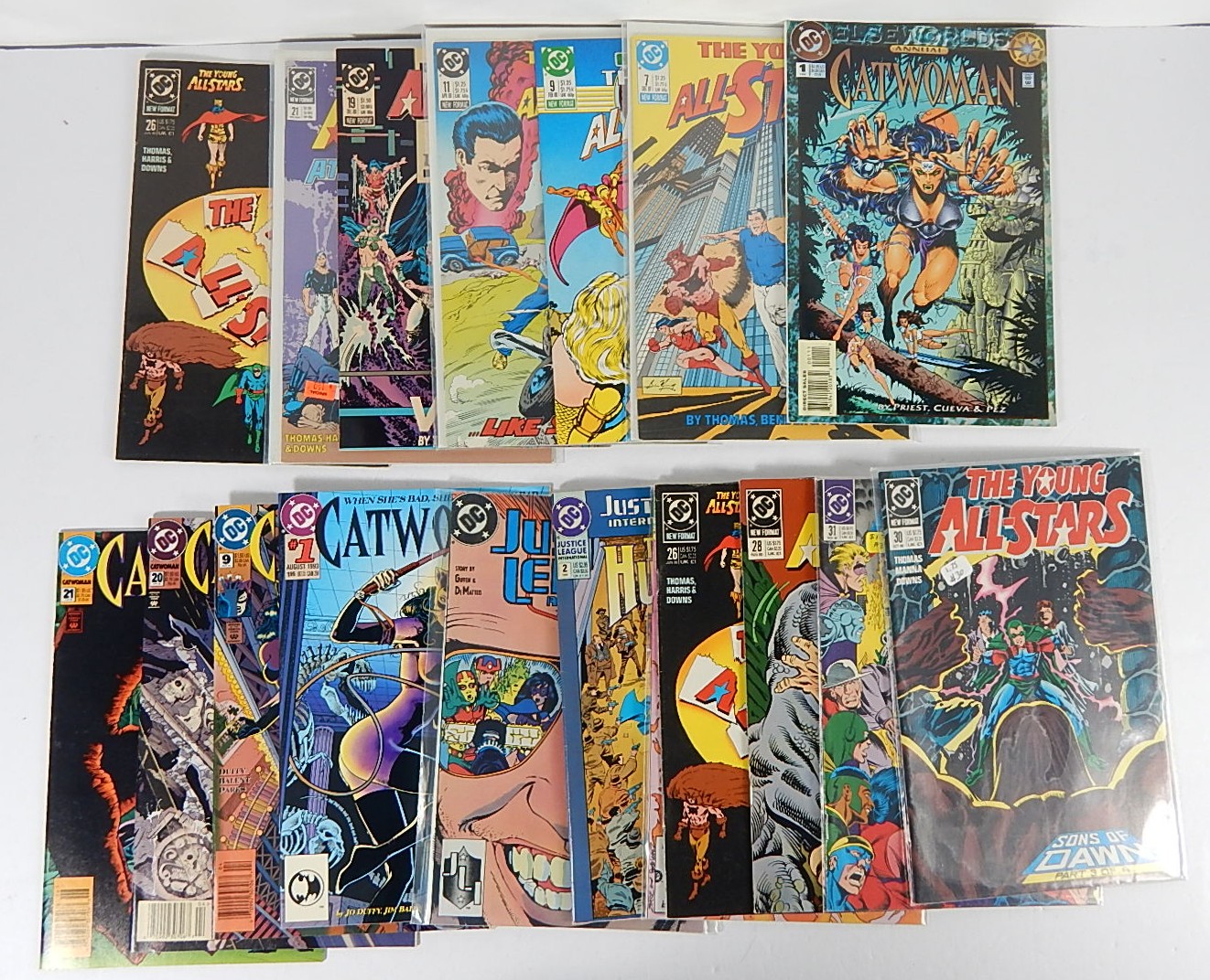 DC Comic Book Collection from the 1980s and 1990s