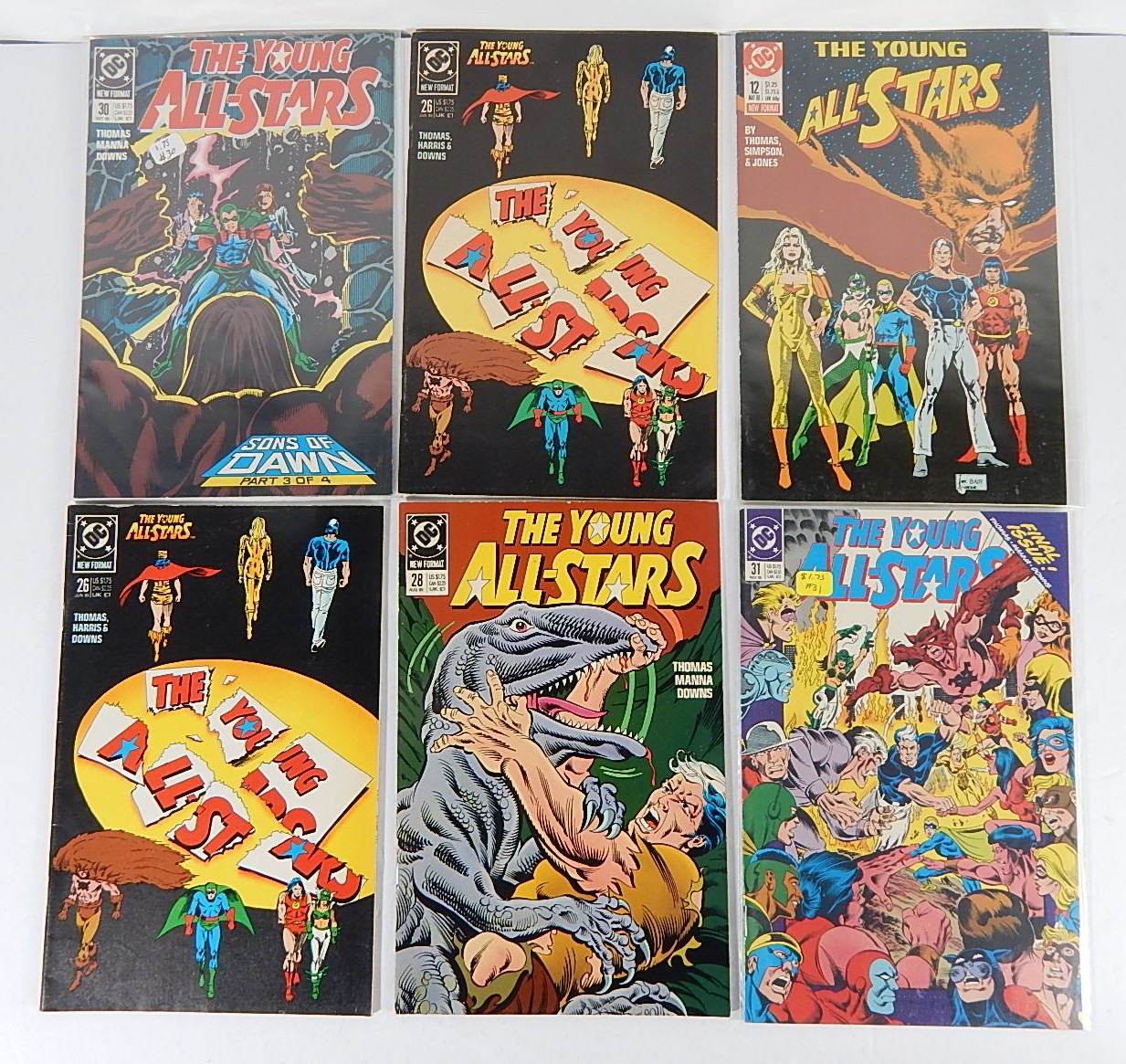 DC Comic Book Collection from the 1980s and 1990s