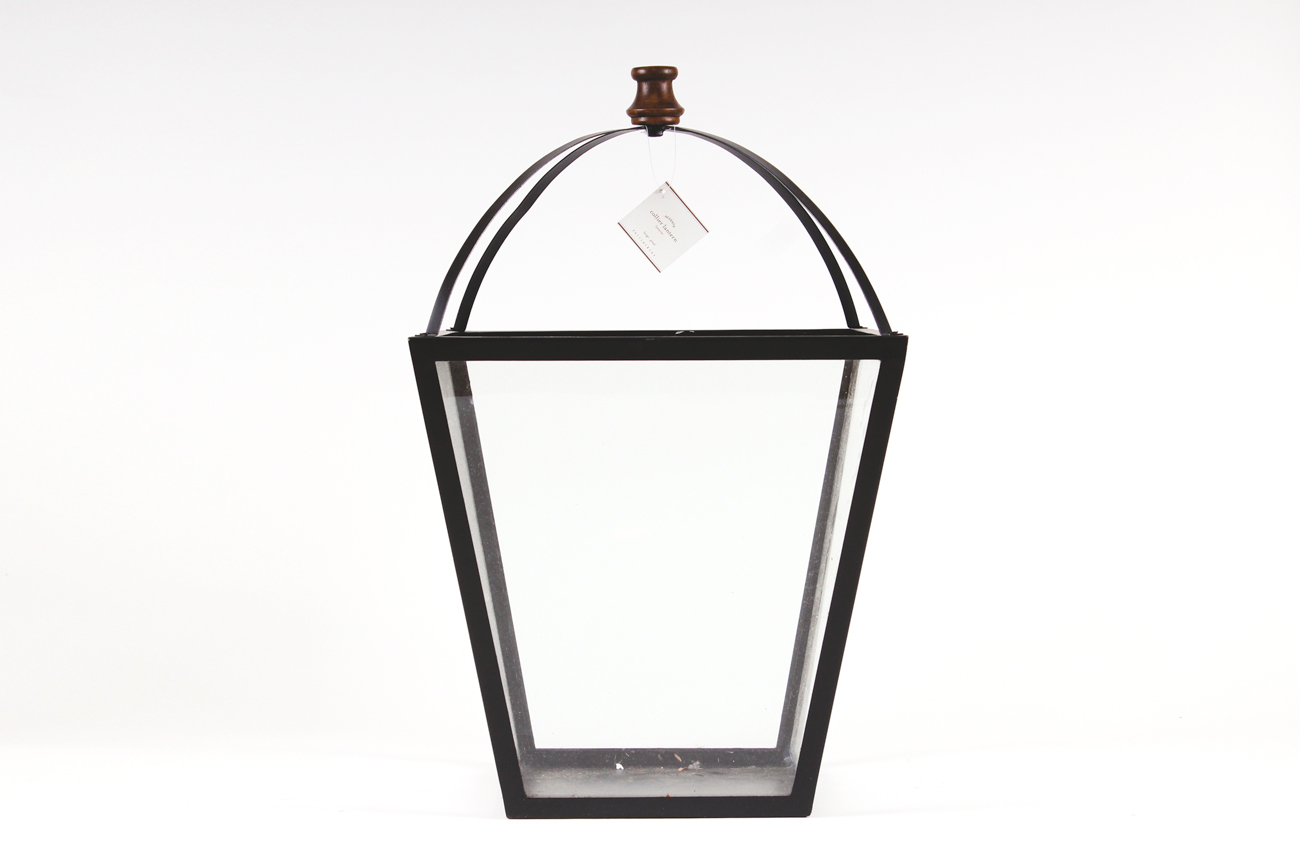 Pair of Pottery Barn "Collier" Lanterns