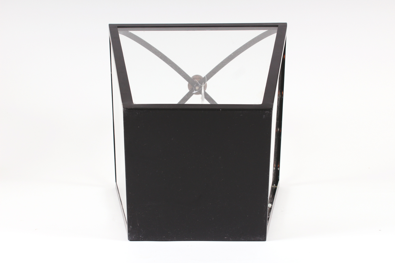 Pair of Pottery Barn "Collier" Lanterns