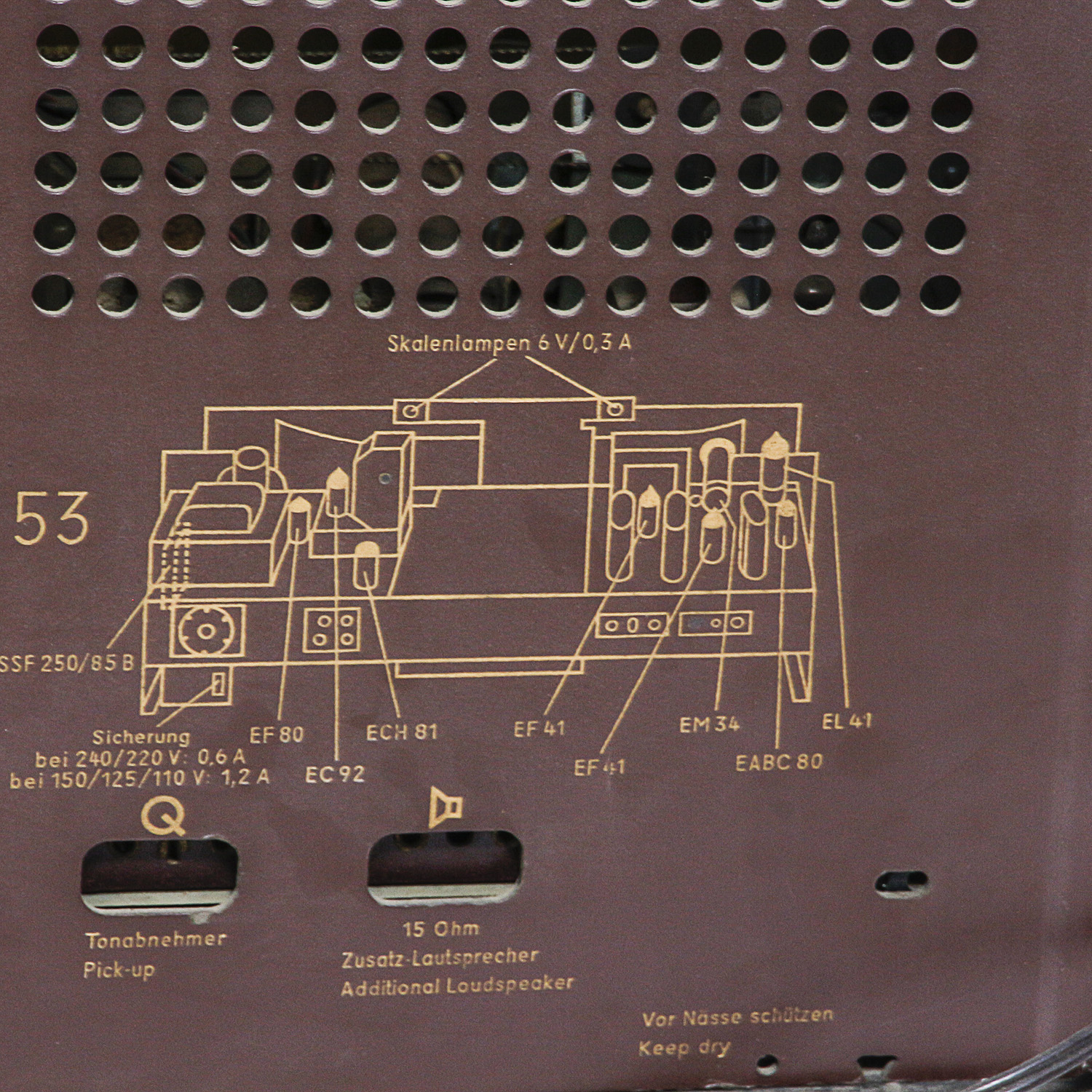 Vintage Siemens Radio