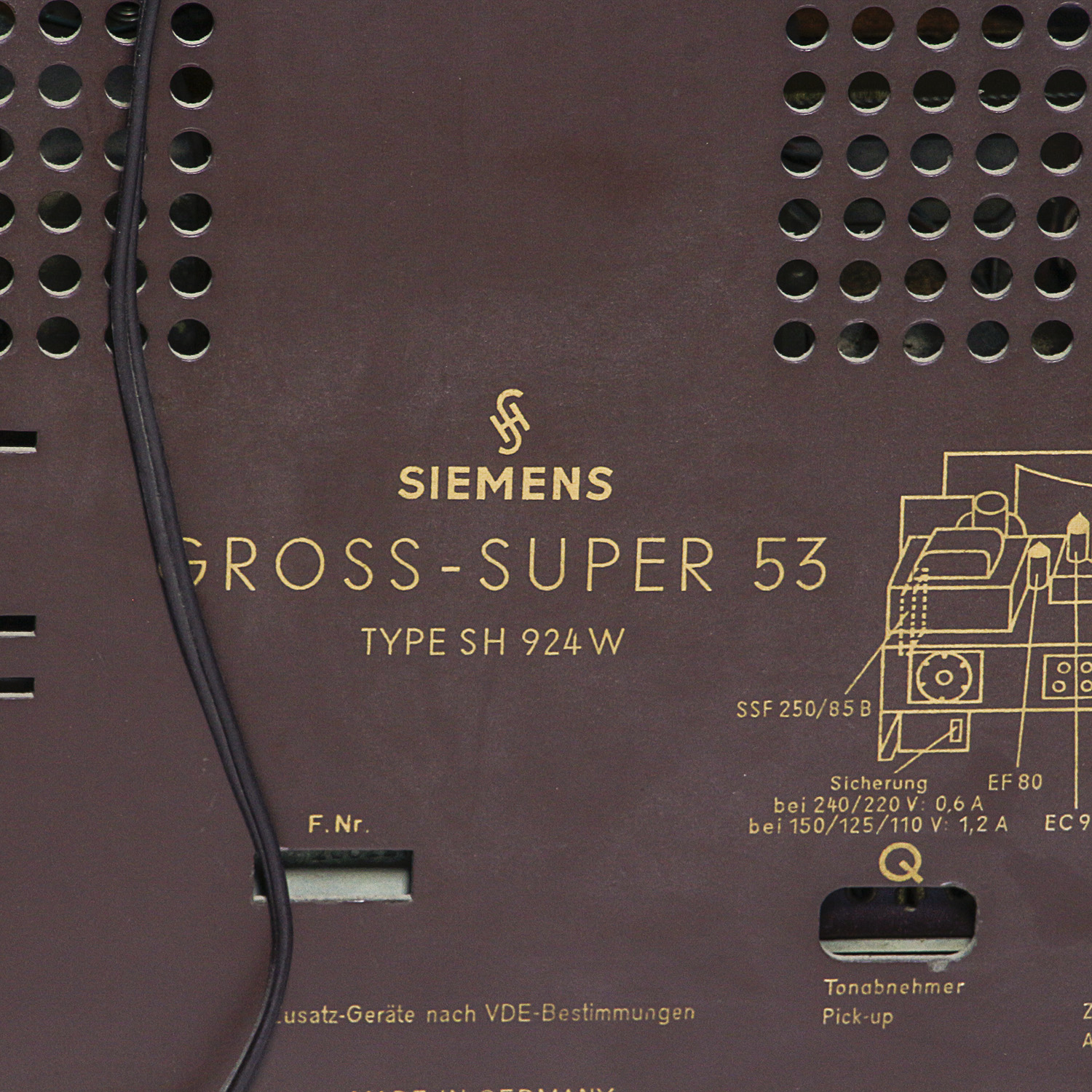 Vintage Siemens Radio