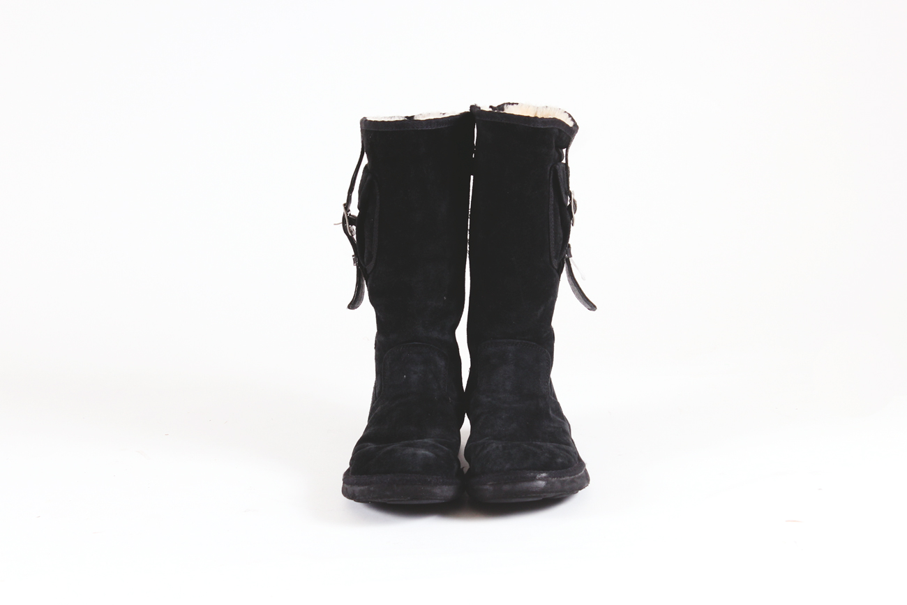 UGG Australia Black Cargo II Pocket Boots