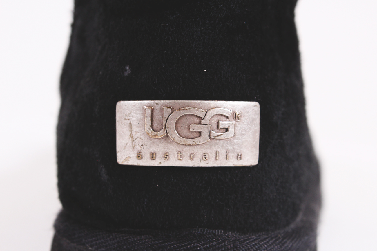 UGG Australia Black Cargo II Pocket Boots