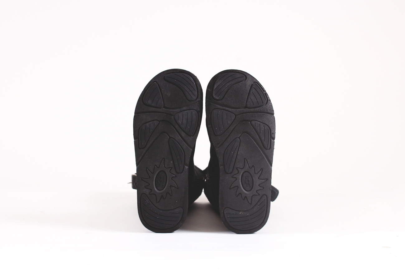 UGG Australia Black Cargo II Pocket Boots