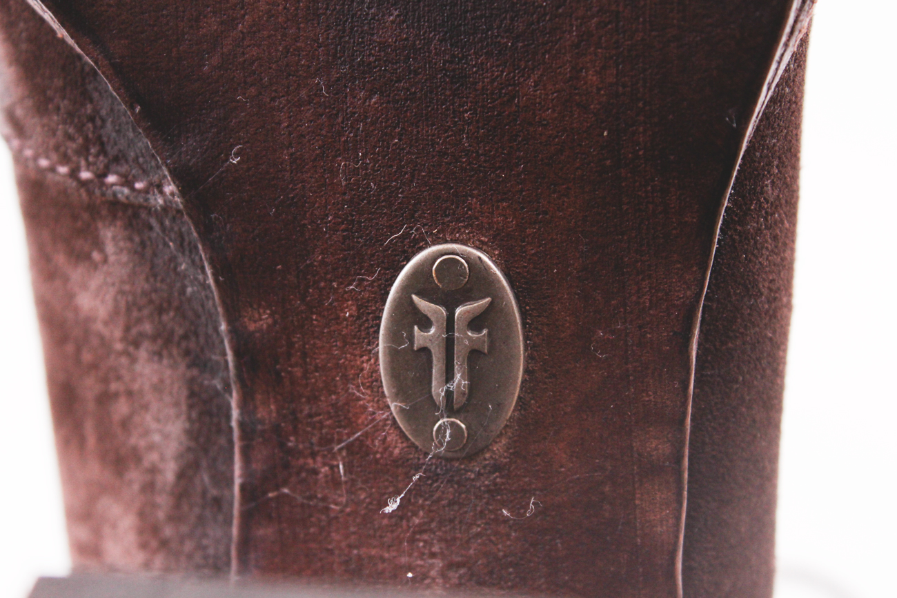 Frye Leather Heeled Booties