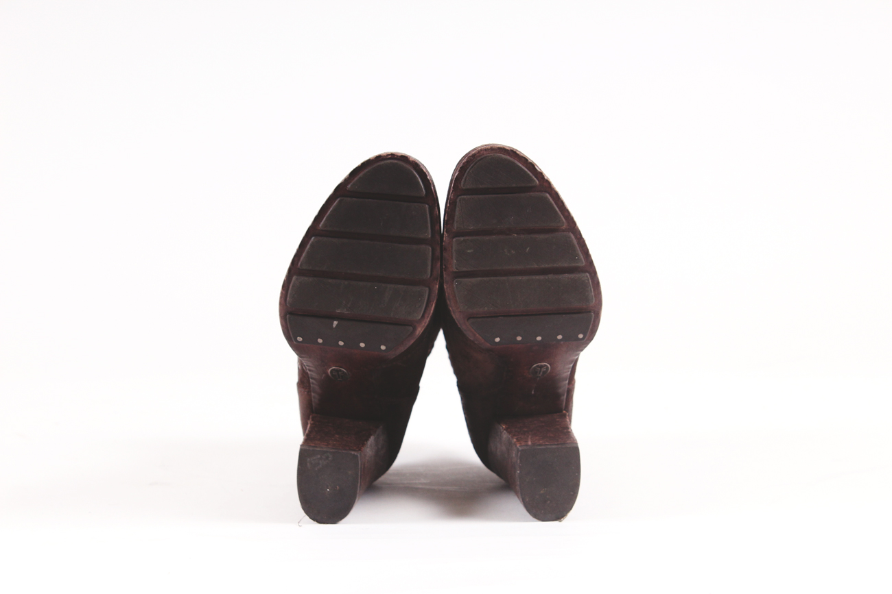 Frye Leather Heeled Booties