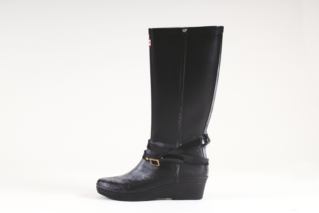 Hunter "Andora" Wedge Rain Boots