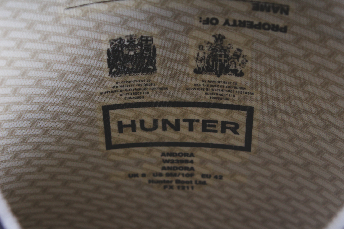 Hunter "Andora" Wedge Rain Boots