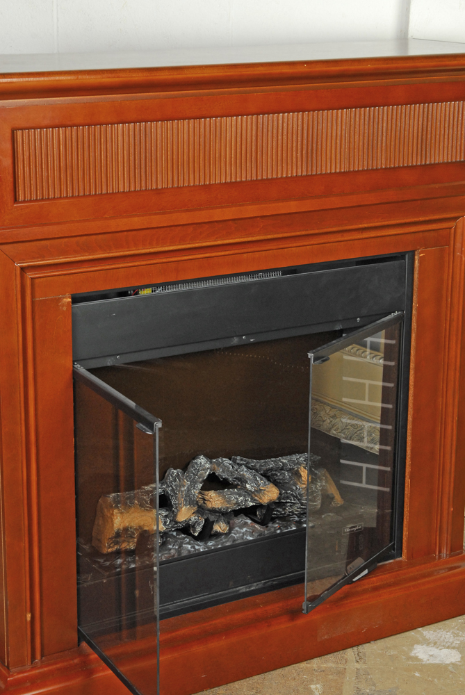 Freestanding Electric Fireplace by Charmglow