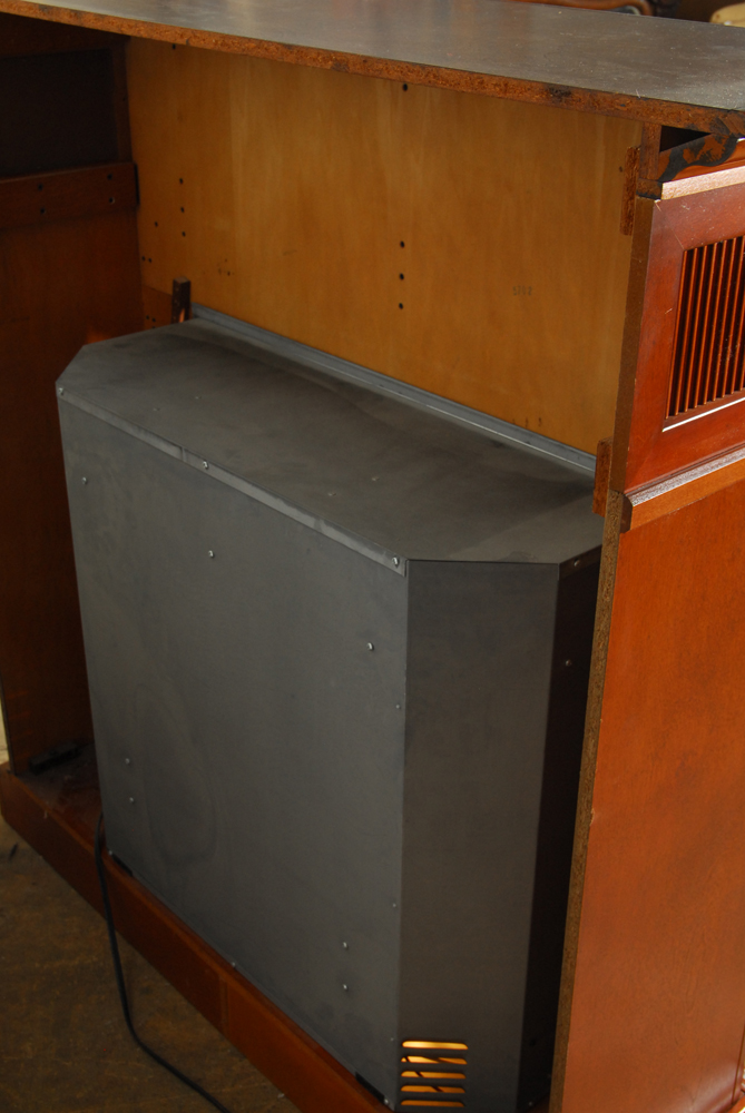 Freestanding Electric Fireplace by Charmglow