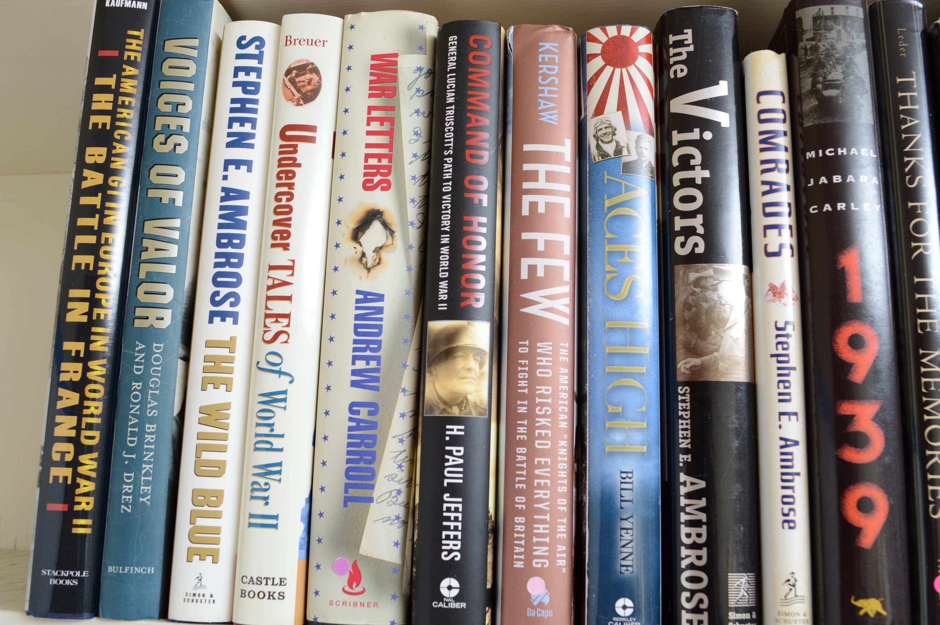 World War II Book Collection, Including First Editions