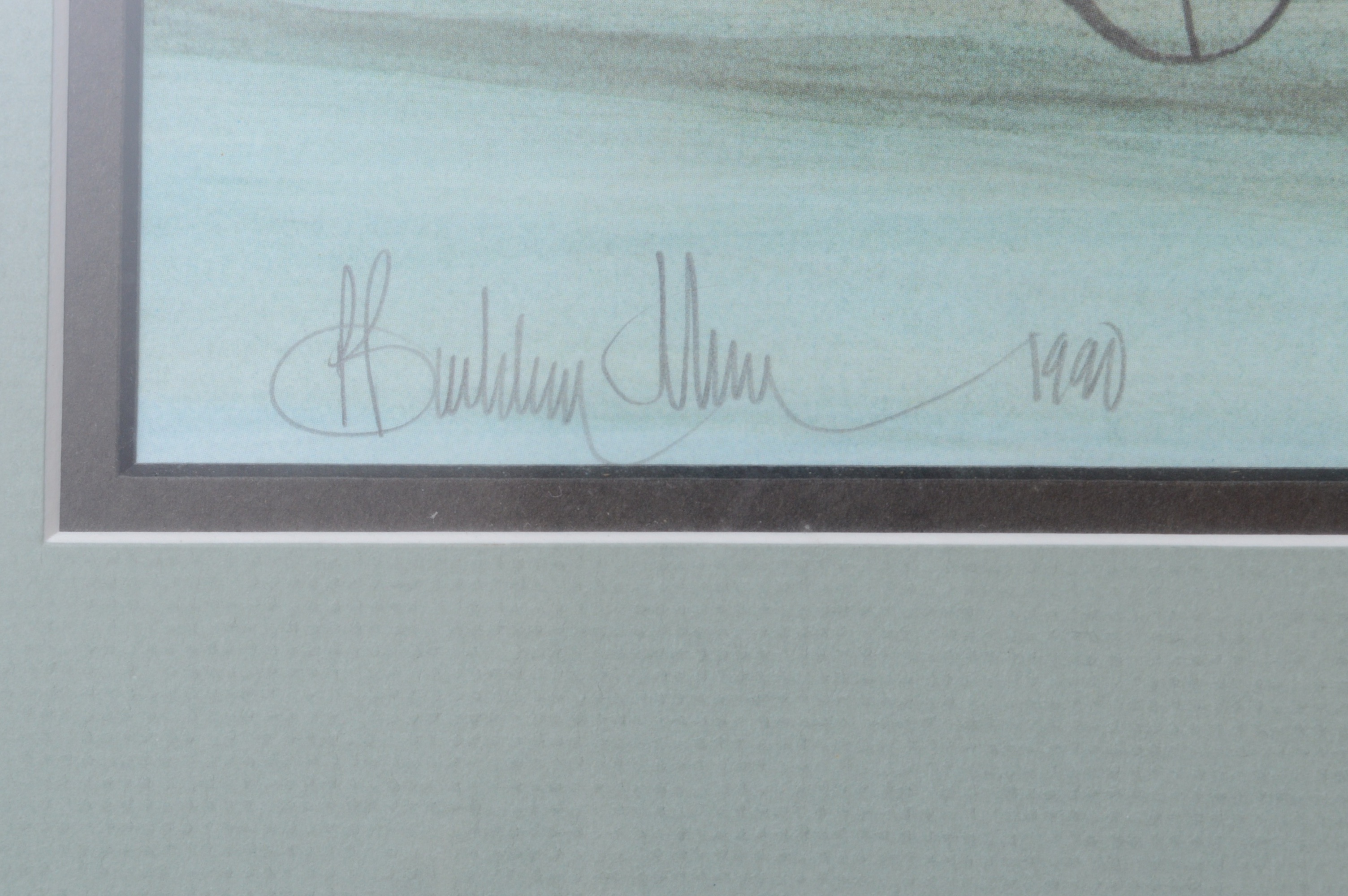 P. Buckley Moss Hand Signed "The Doctor's Office" Offset Lithograph