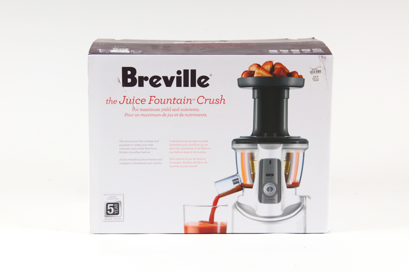 Breville Juice Fountain Crush Juicer