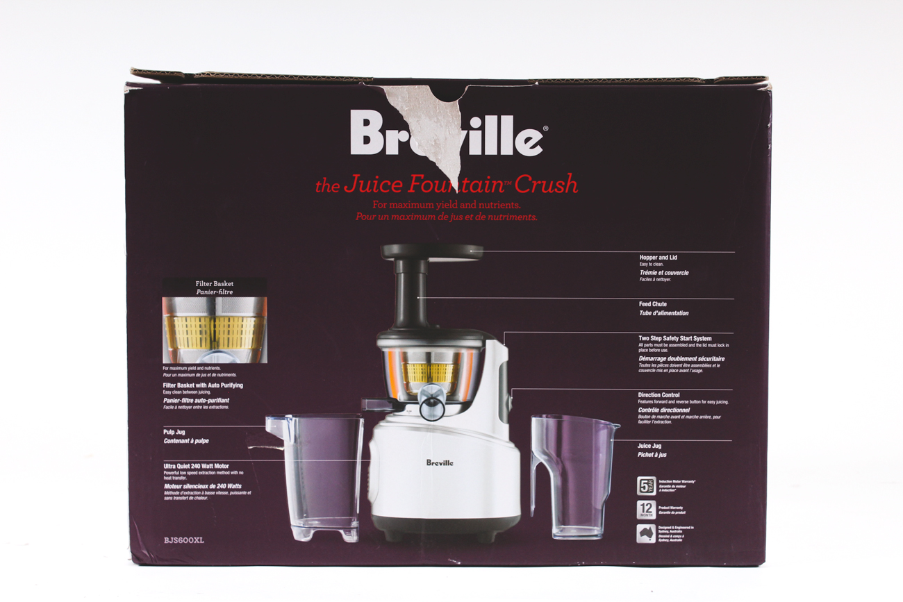 Breville Juice Fountain Crush Juicer