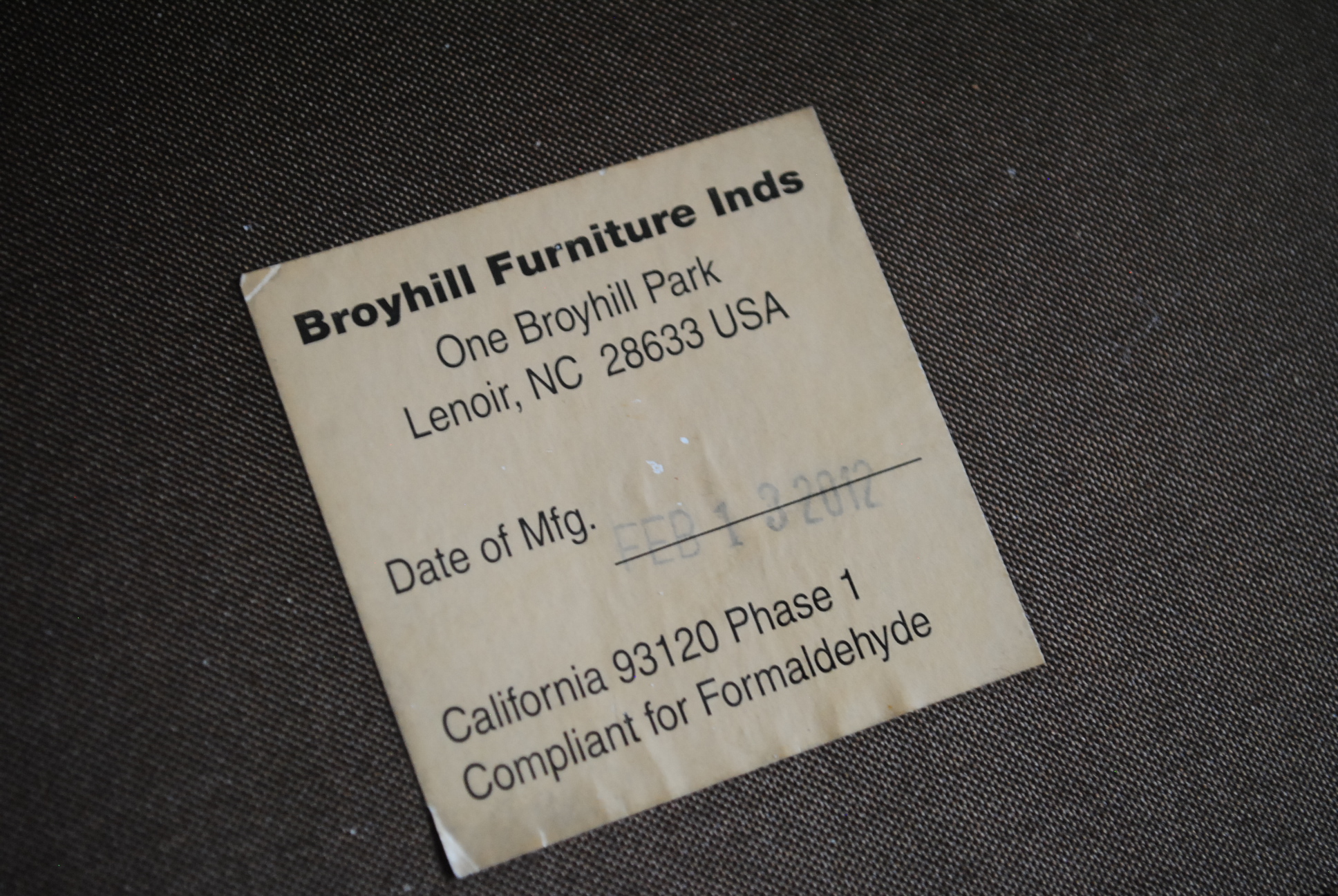 Upholstered Sofa by Broyhill Furniture