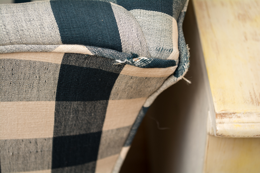 Chippendale Style Wingback Chair