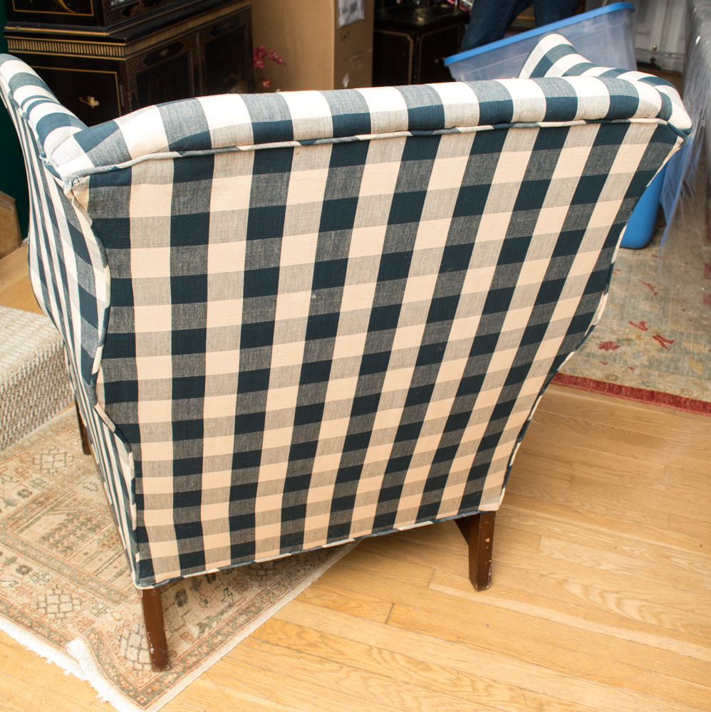 Chippendale Style Wingback Chair