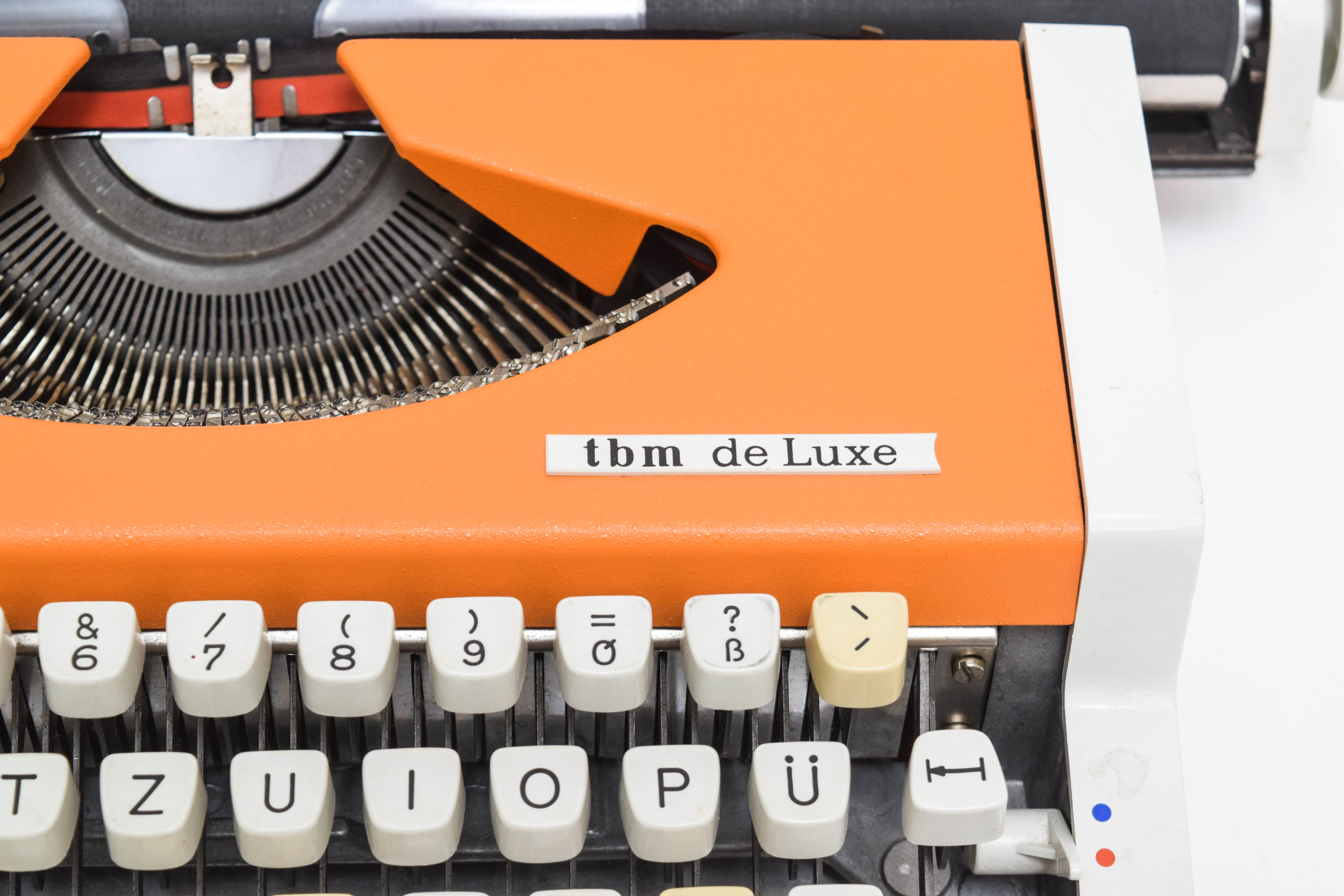 Vintage TBM Deluxe Typewriter