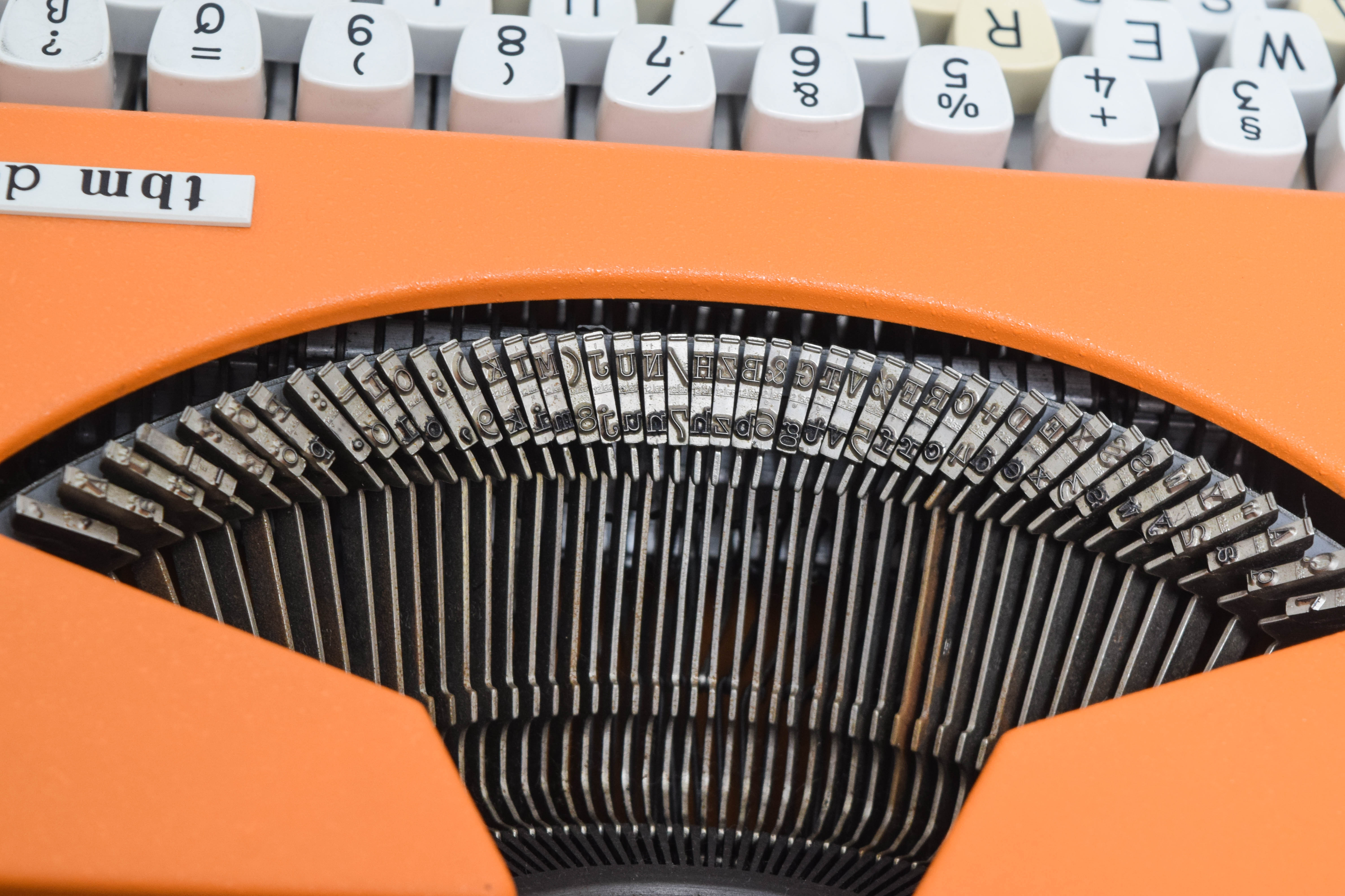 Vintage TBM Deluxe Typewriter