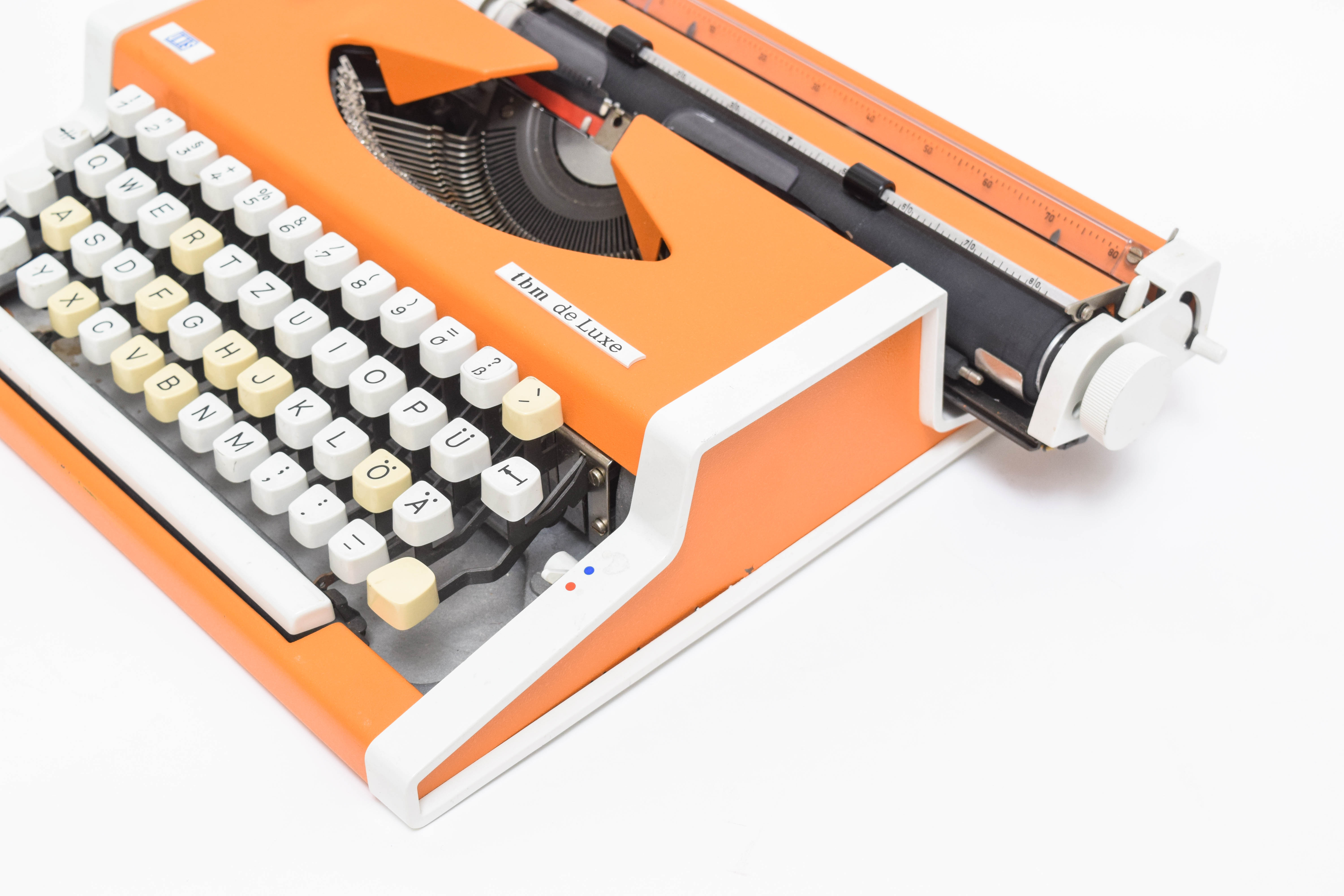 Vintage TBM Deluxe Typewriter