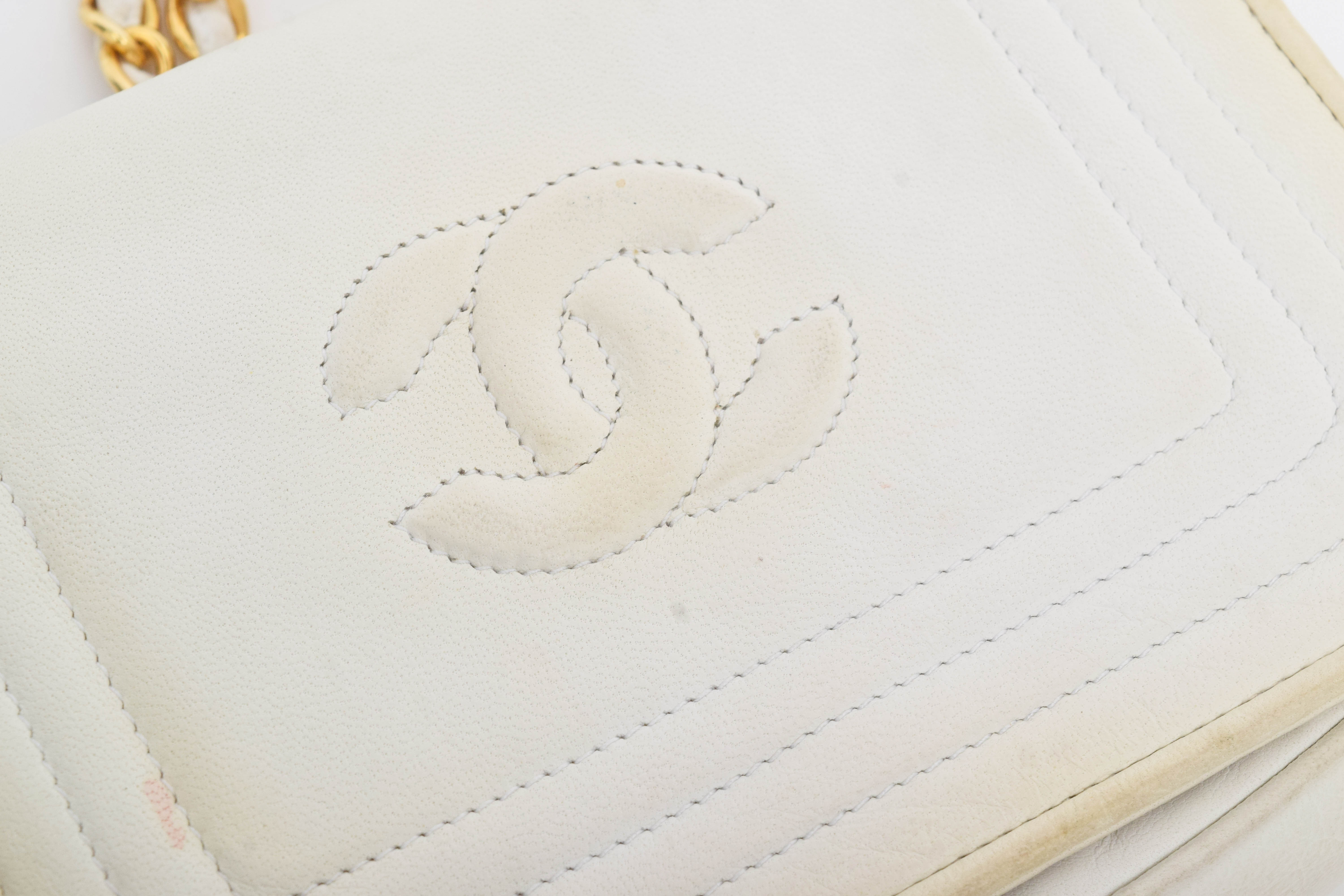 Circa 1980s Chanel Flap Bag