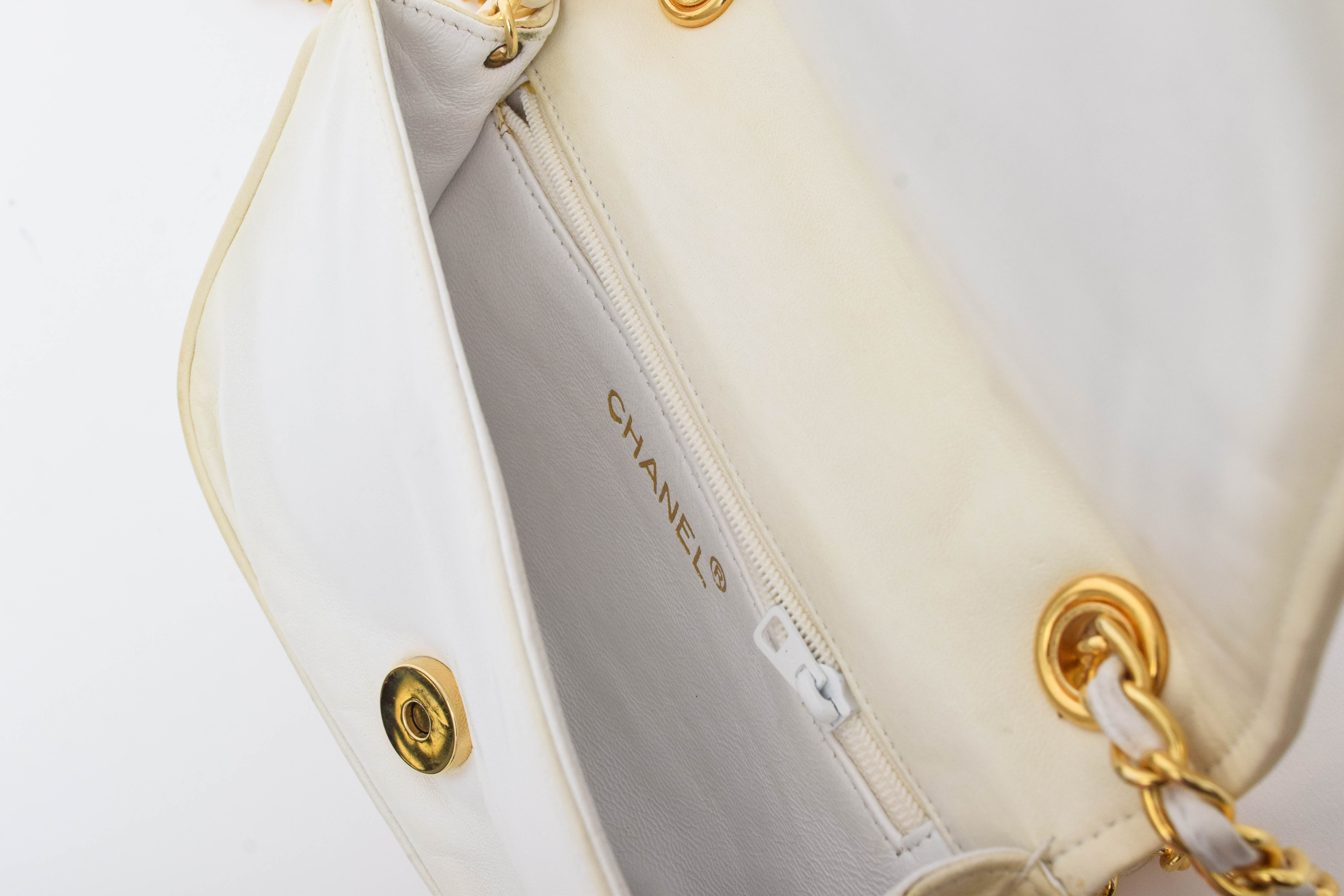 Circa 1980s Chanel Flap Bag