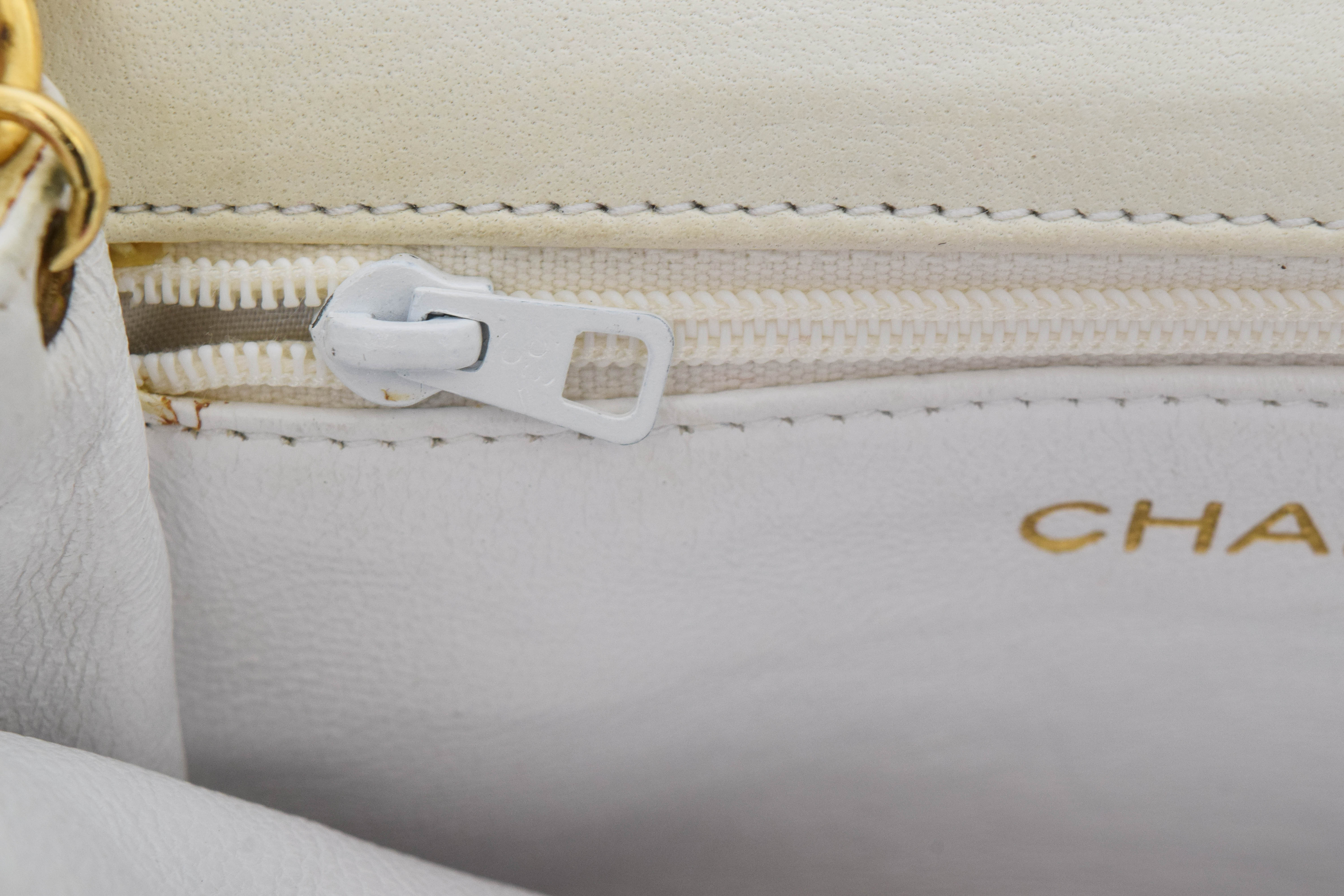 Circa 1980s Chanel Flap Bag