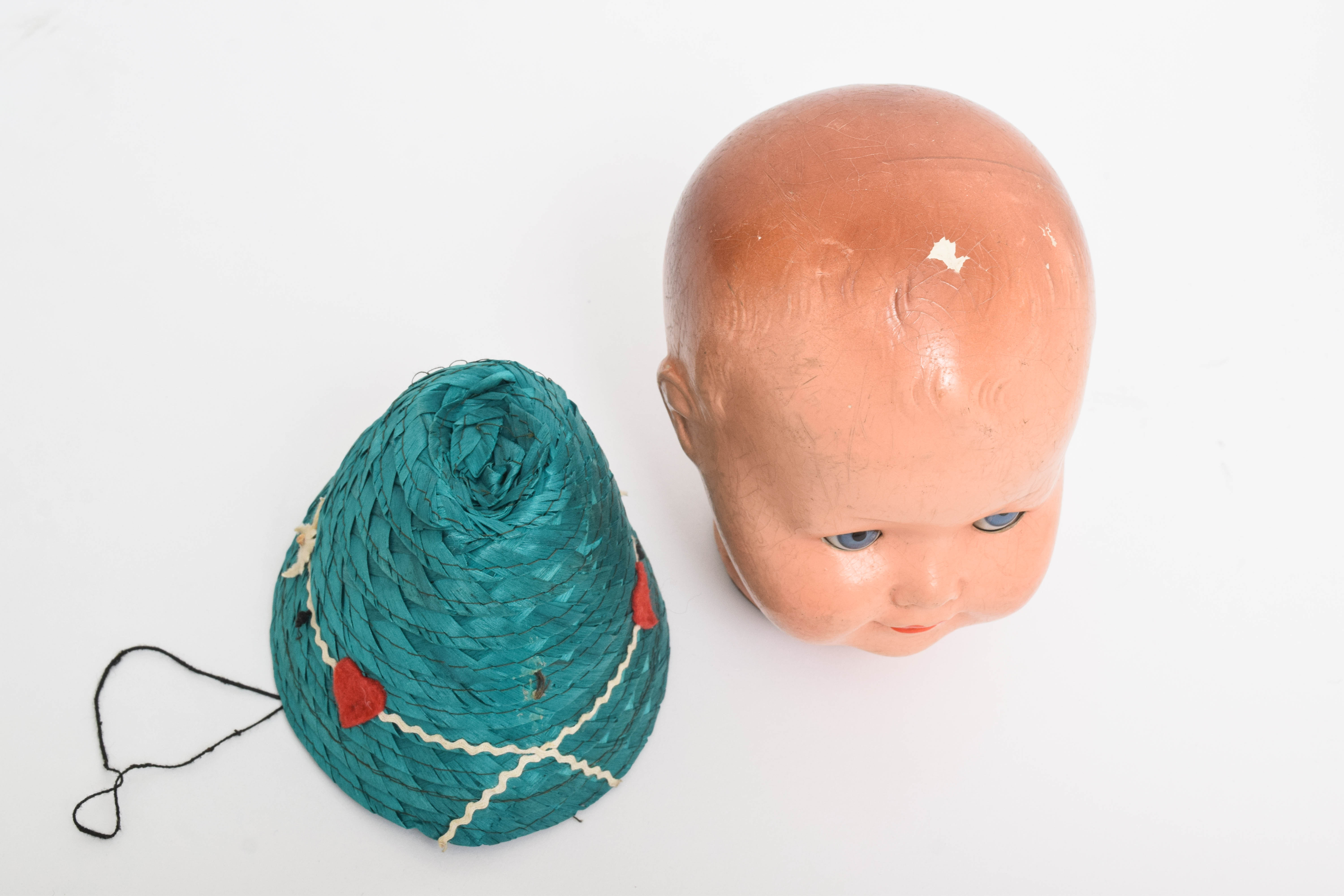 Antique Armand Marseille Doll with Bisque Head and Composition Doll Head