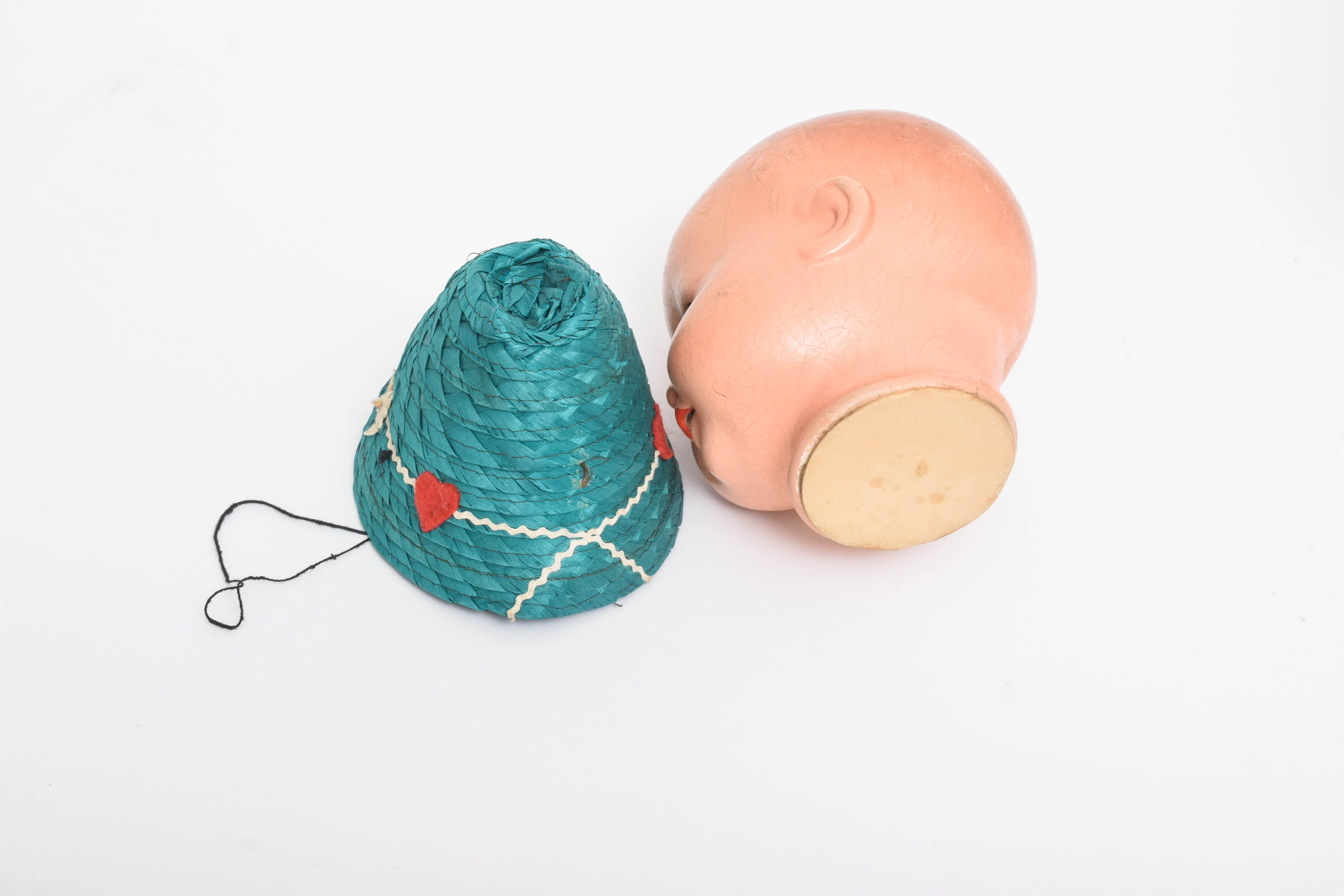 Antique Armand Marseille Doll with Bisque Head and Composition Doll Head