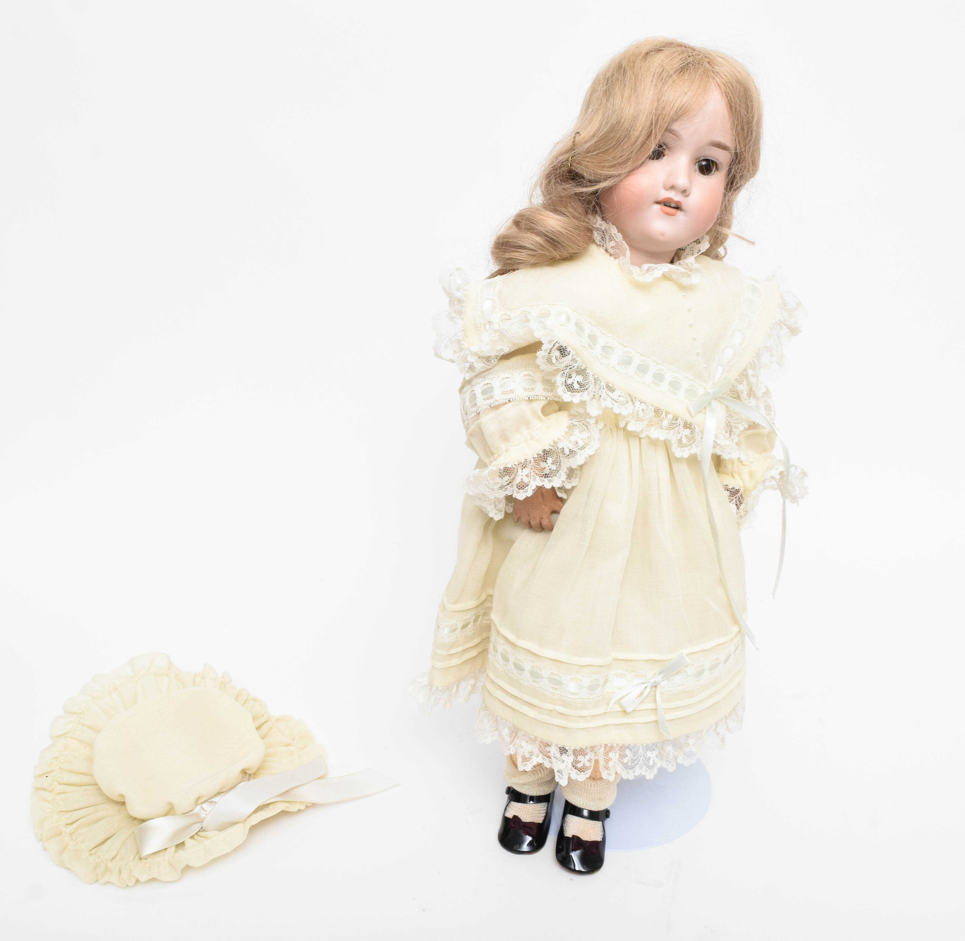 Antique Armand Marseille Doll with Bisque Head and Composition Doll Head