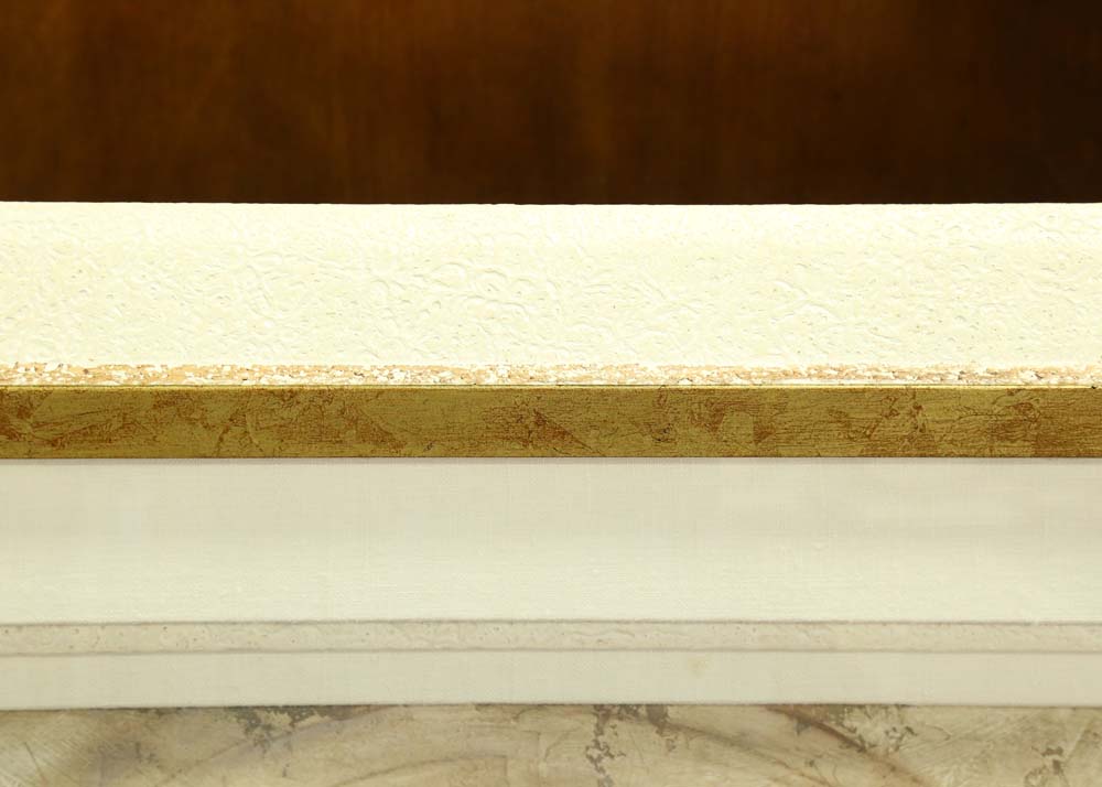 Large Framed Embellished Offset Lithograph by S. Lorello "The Mermaid"