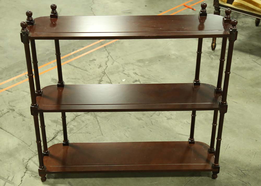 British Colonial Style Wall Shelf by The Bombay Company