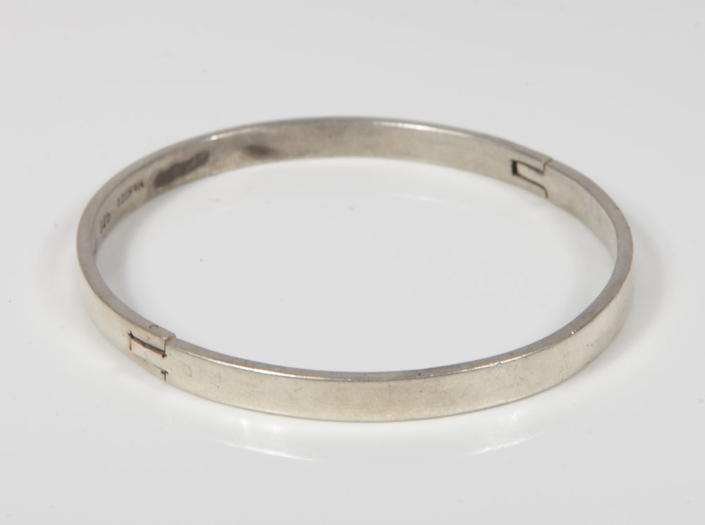 Mexican Sterling Silver Bangle and Cuff Bracelets Featuring Taxco