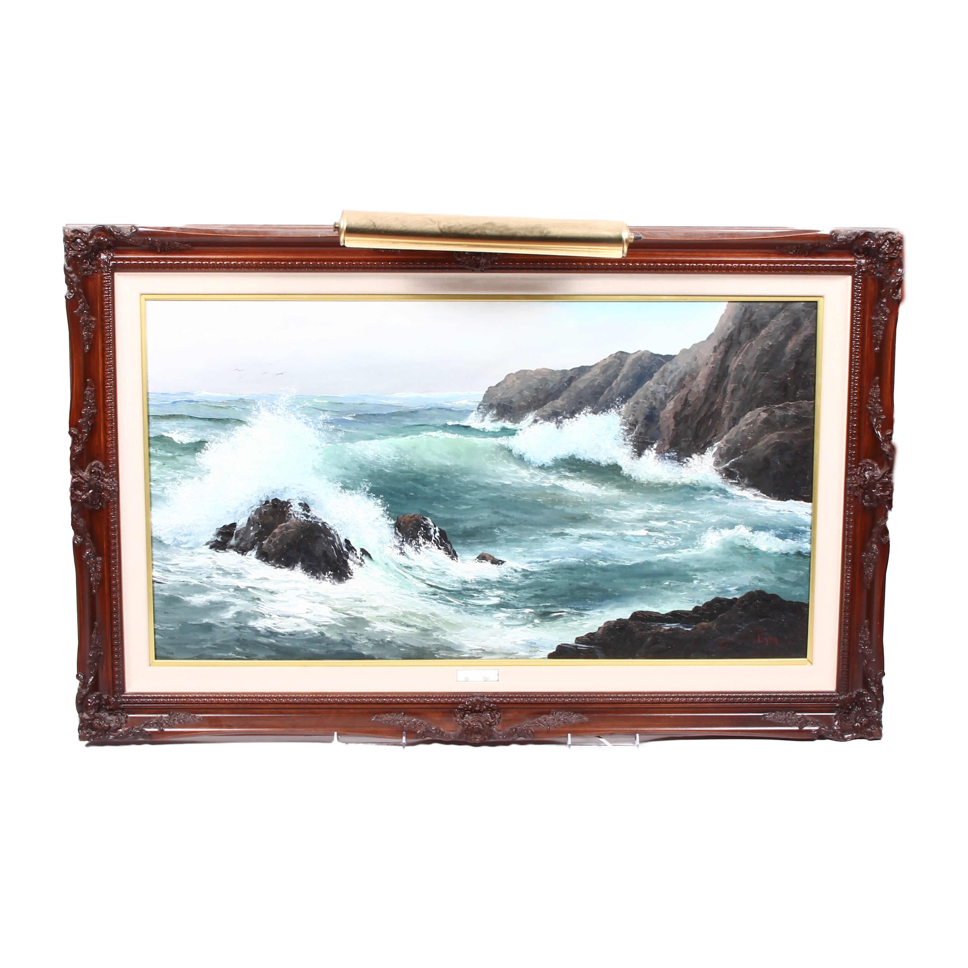 Virginia Lynn Oil Painting "Morning Fog"