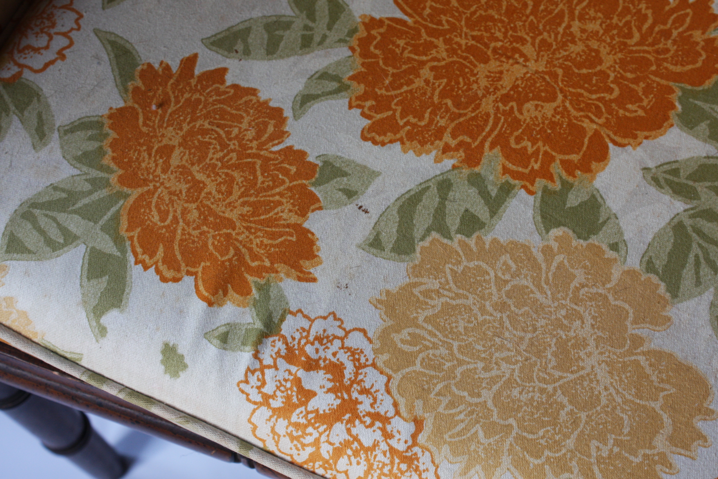 Vintage Barrel Back Side Chair