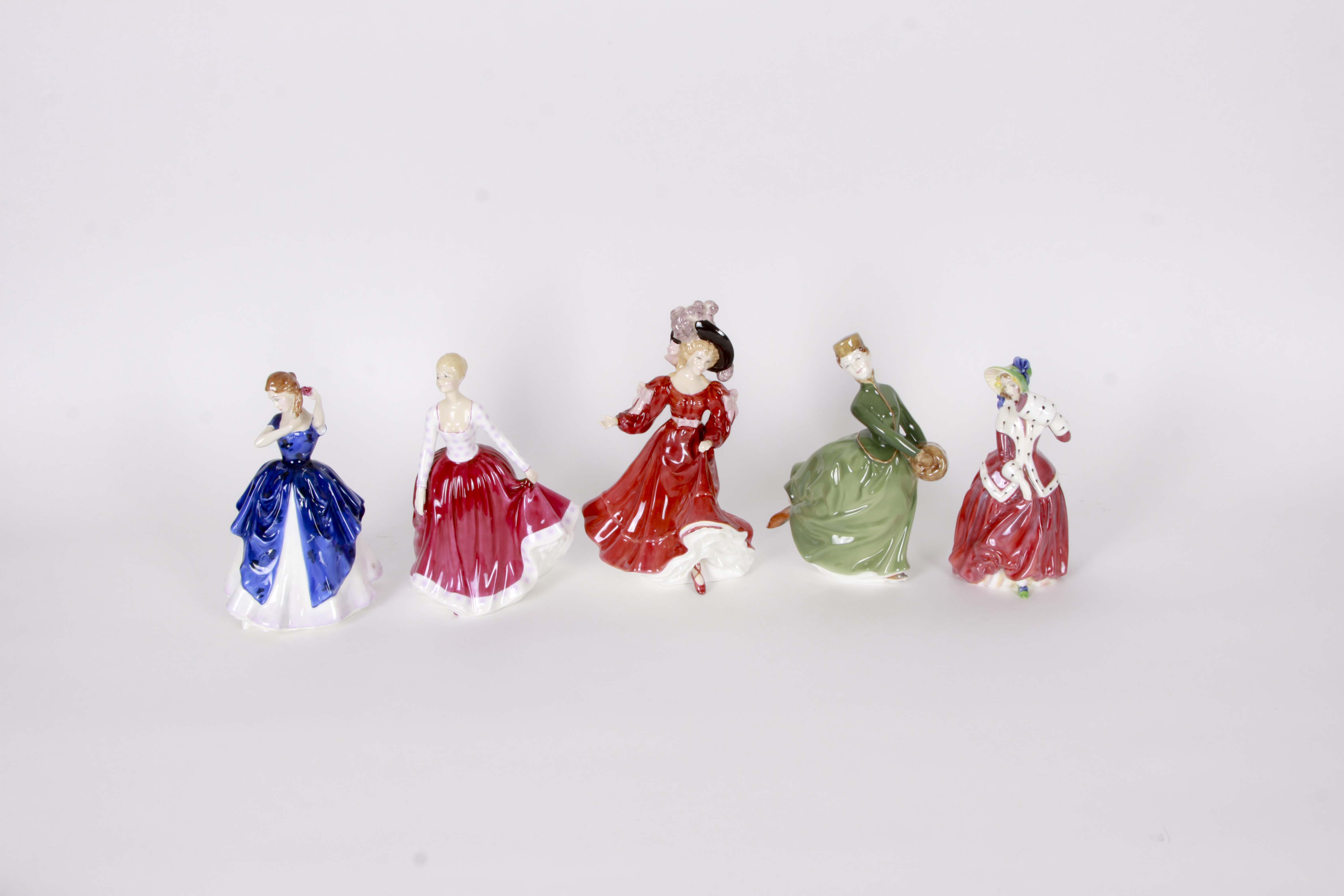 Royal Doulton Figurines Including "Patricia"