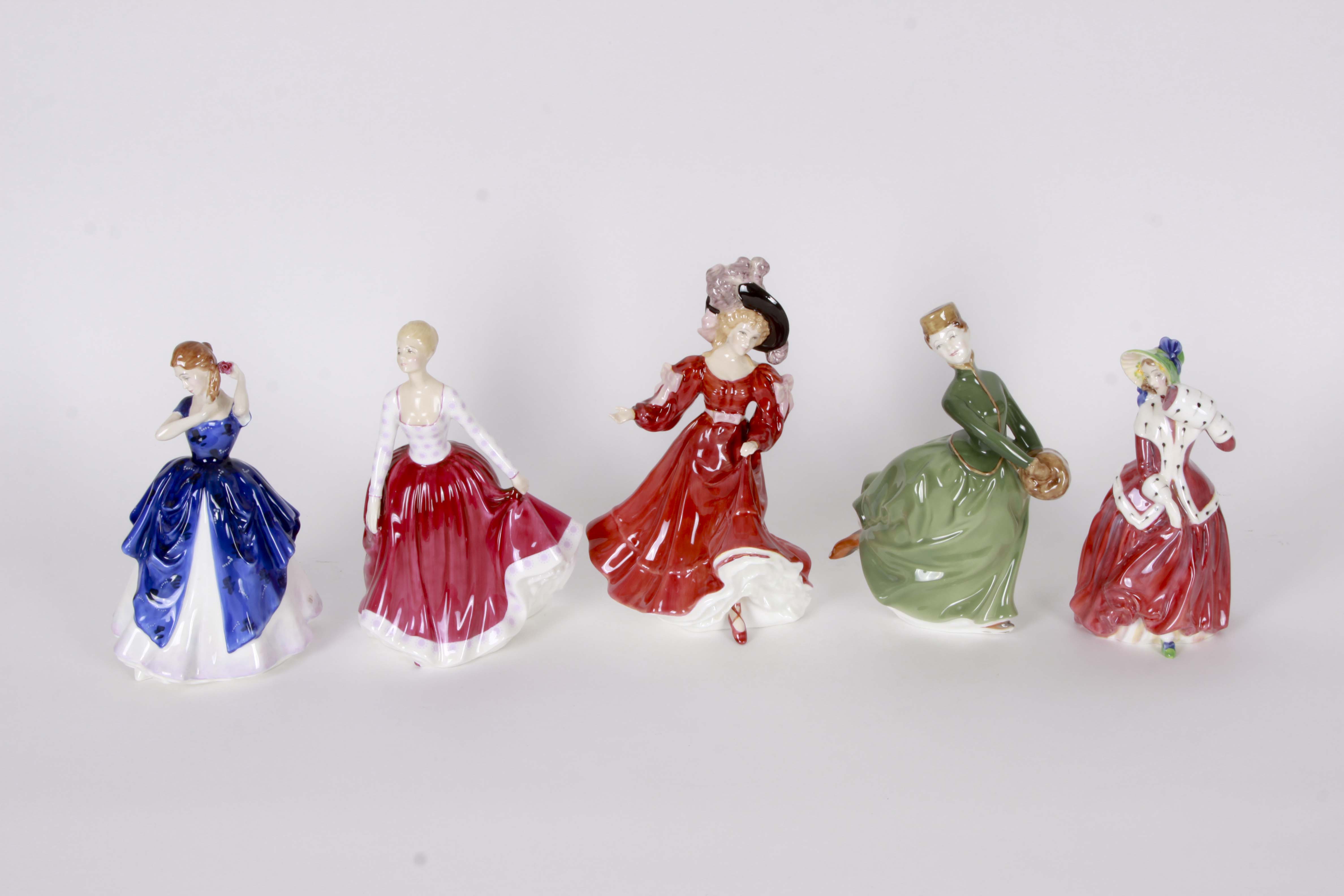Royal Doulton Figurines Including "Patricia"