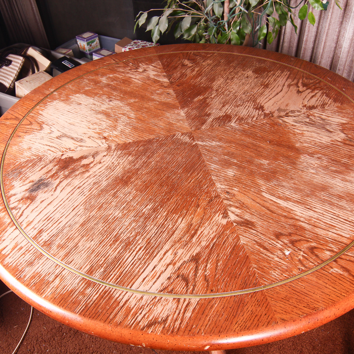 Vintage Oak Occasional Table