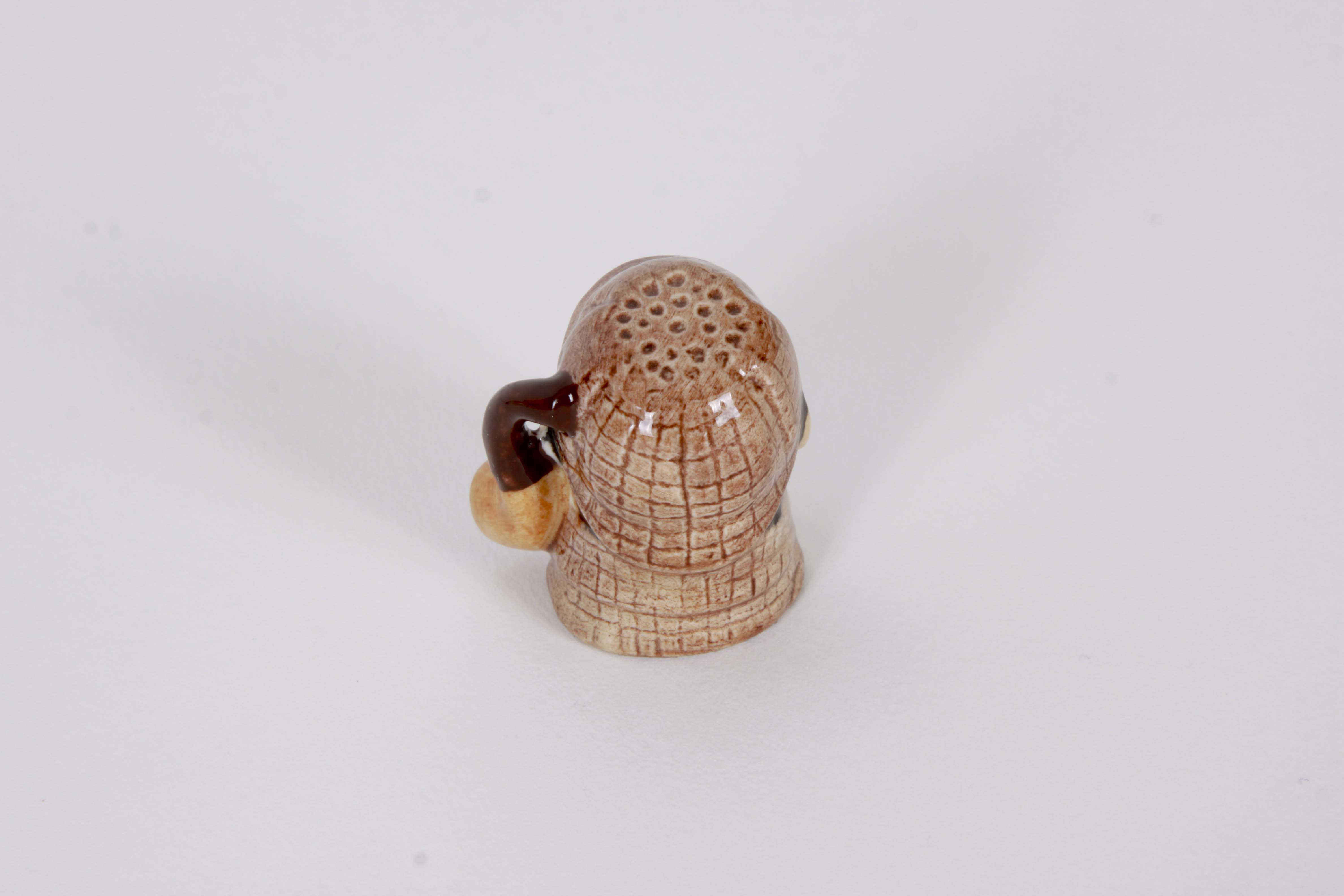 Francesca Ceramic Character Head Thimble Collection