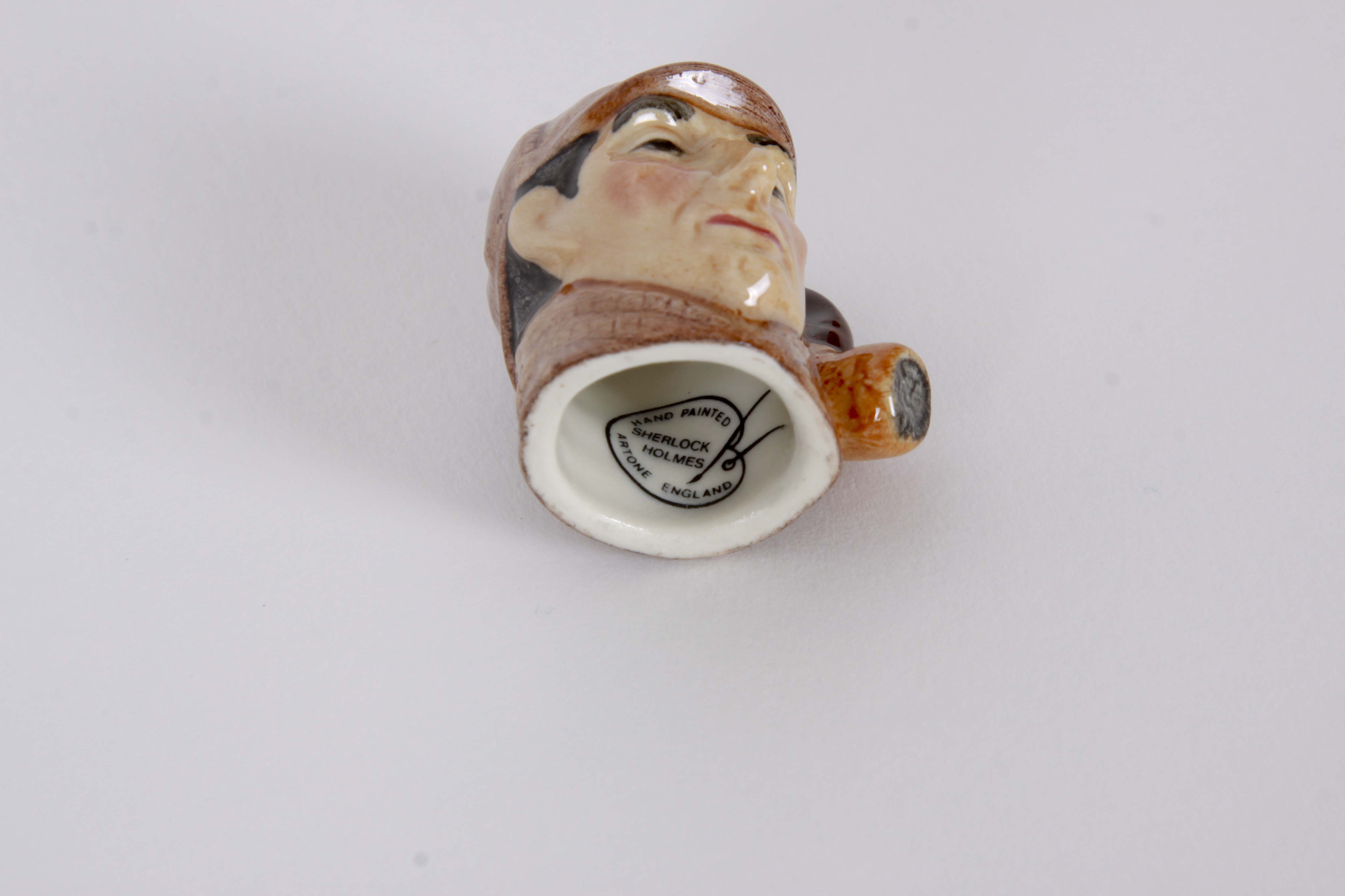 Francesca Ceramic Character Head Thimble Collection