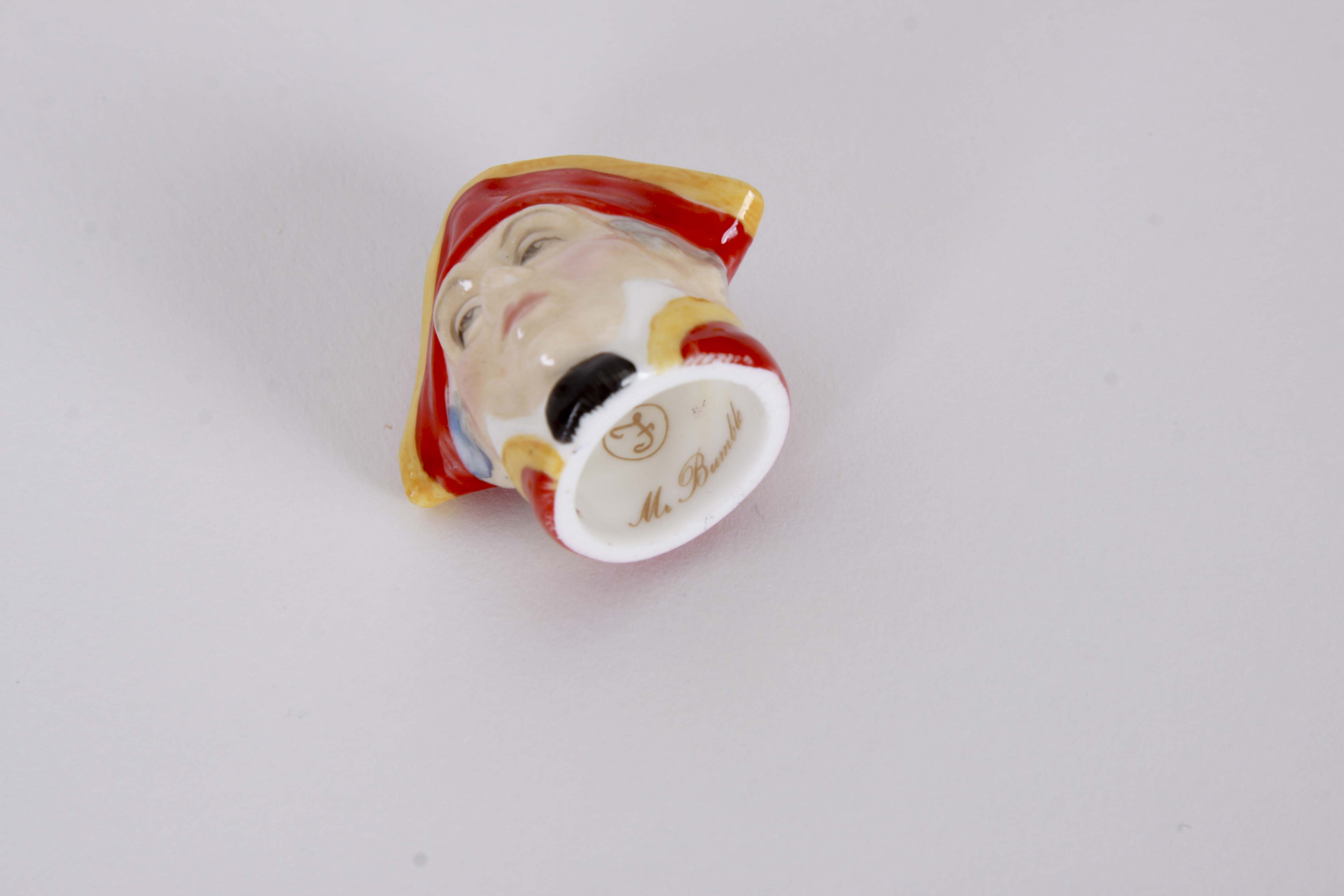 Francesca Ceramic Character Head Thimble Collection