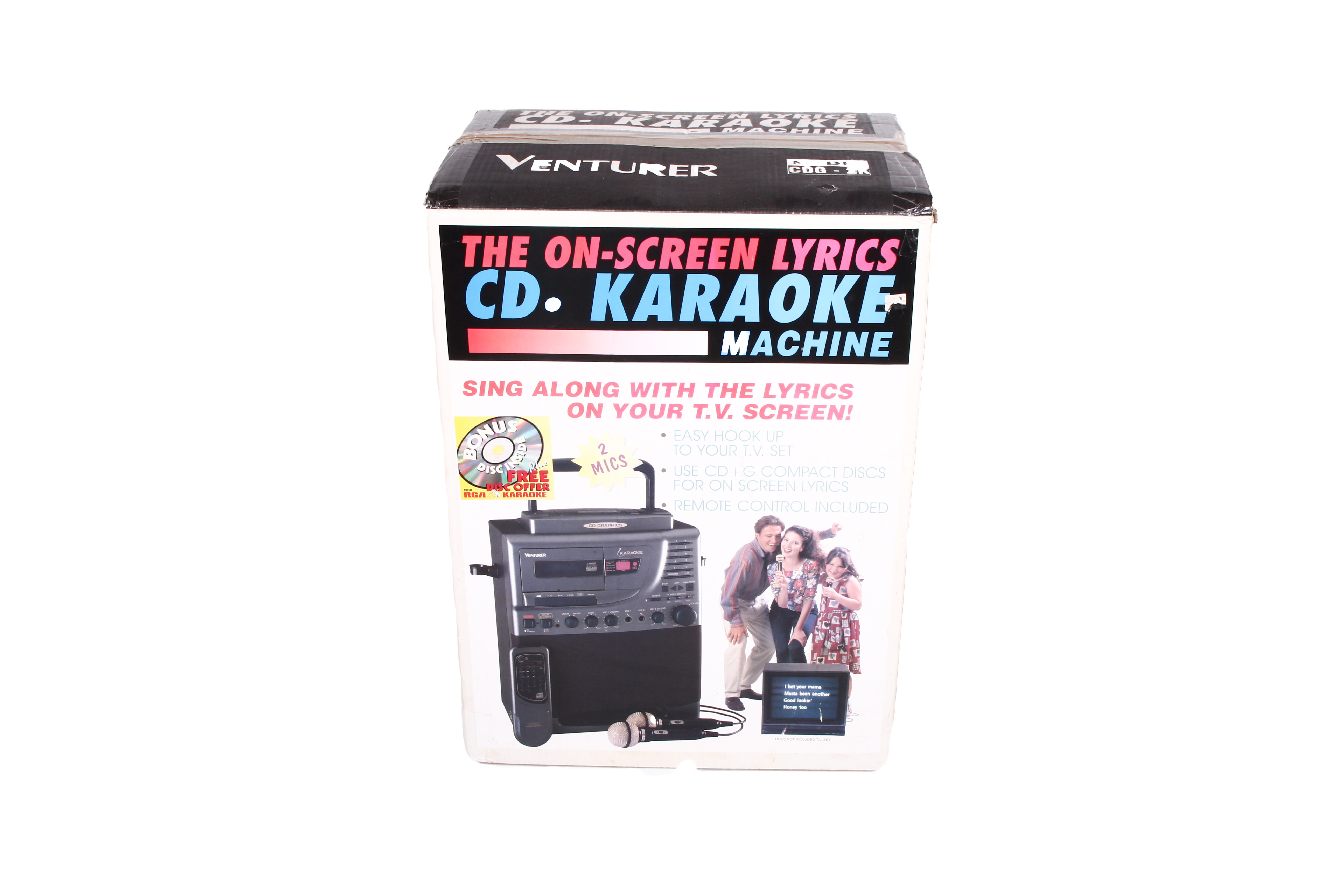 Venturer CD Karaoke Machine