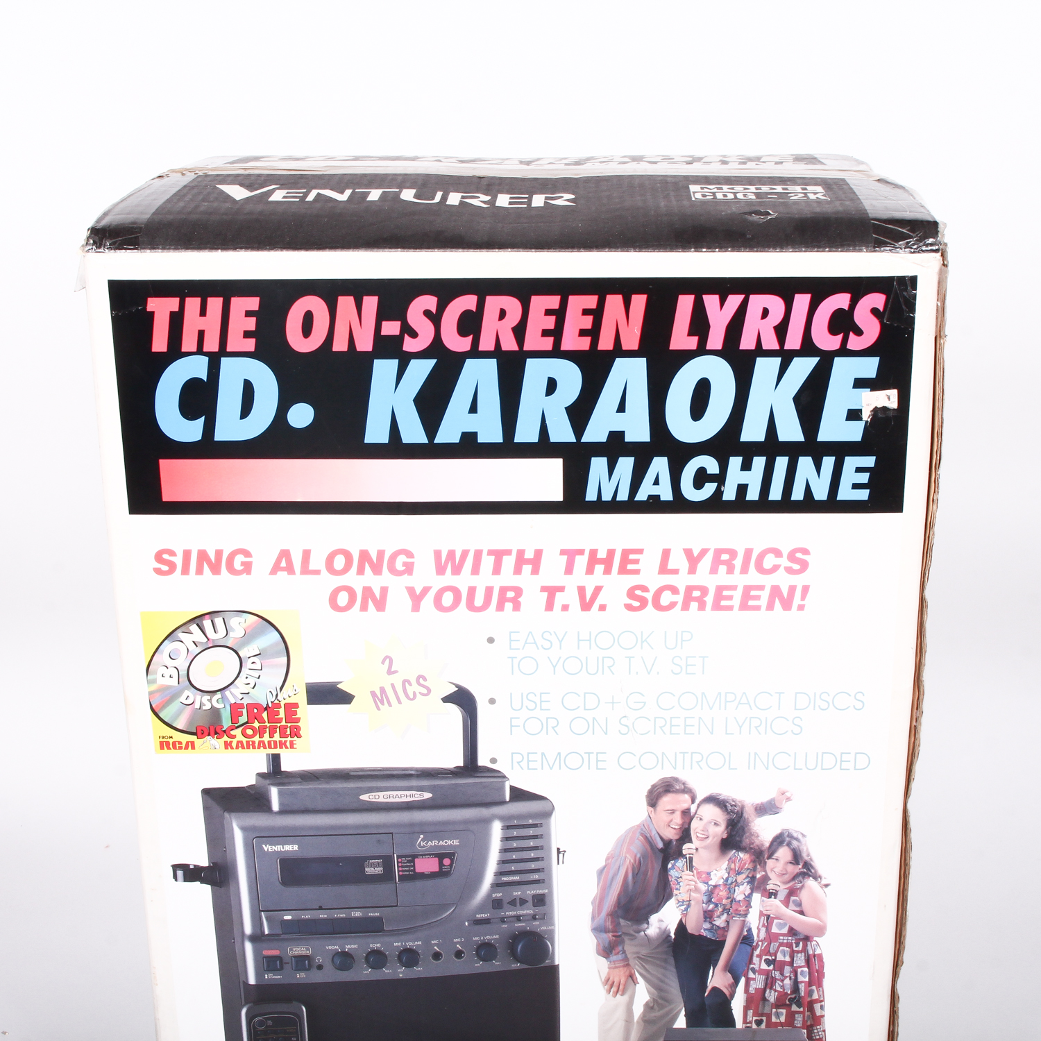 Venturer CD Karaoke Machine