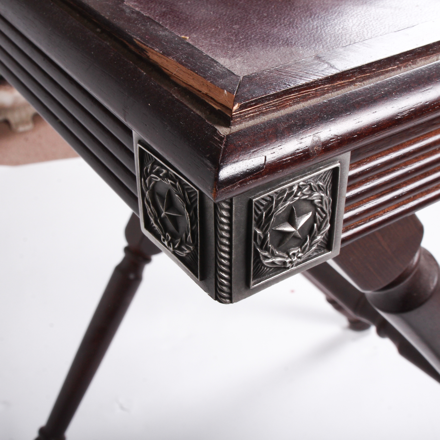 Civil War Themed Chess Set Table