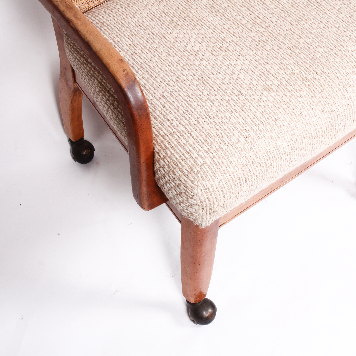 Vintage Modern Beechwood Dining Armhairs