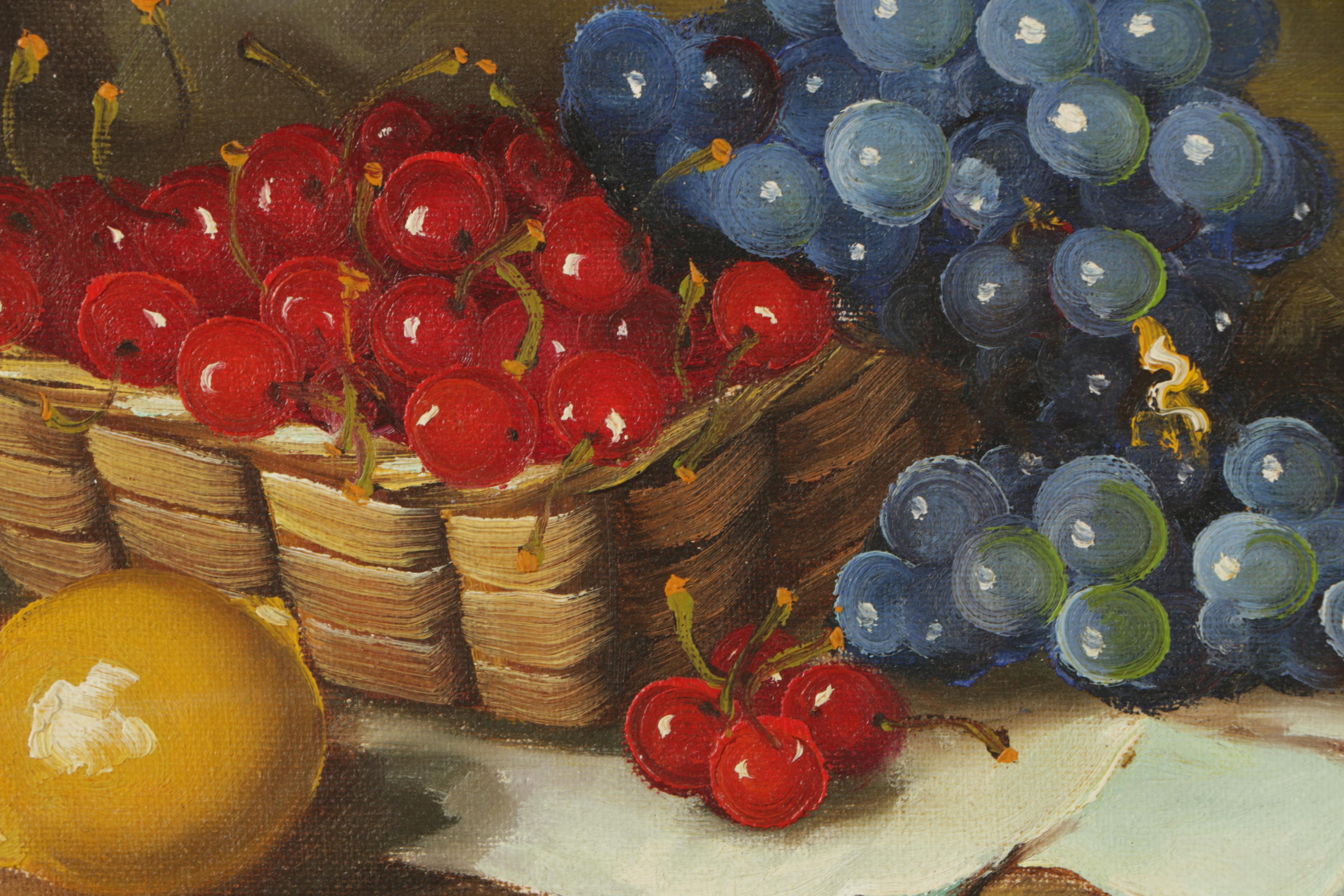 Simon Oil Painting on Canvas of Still Life